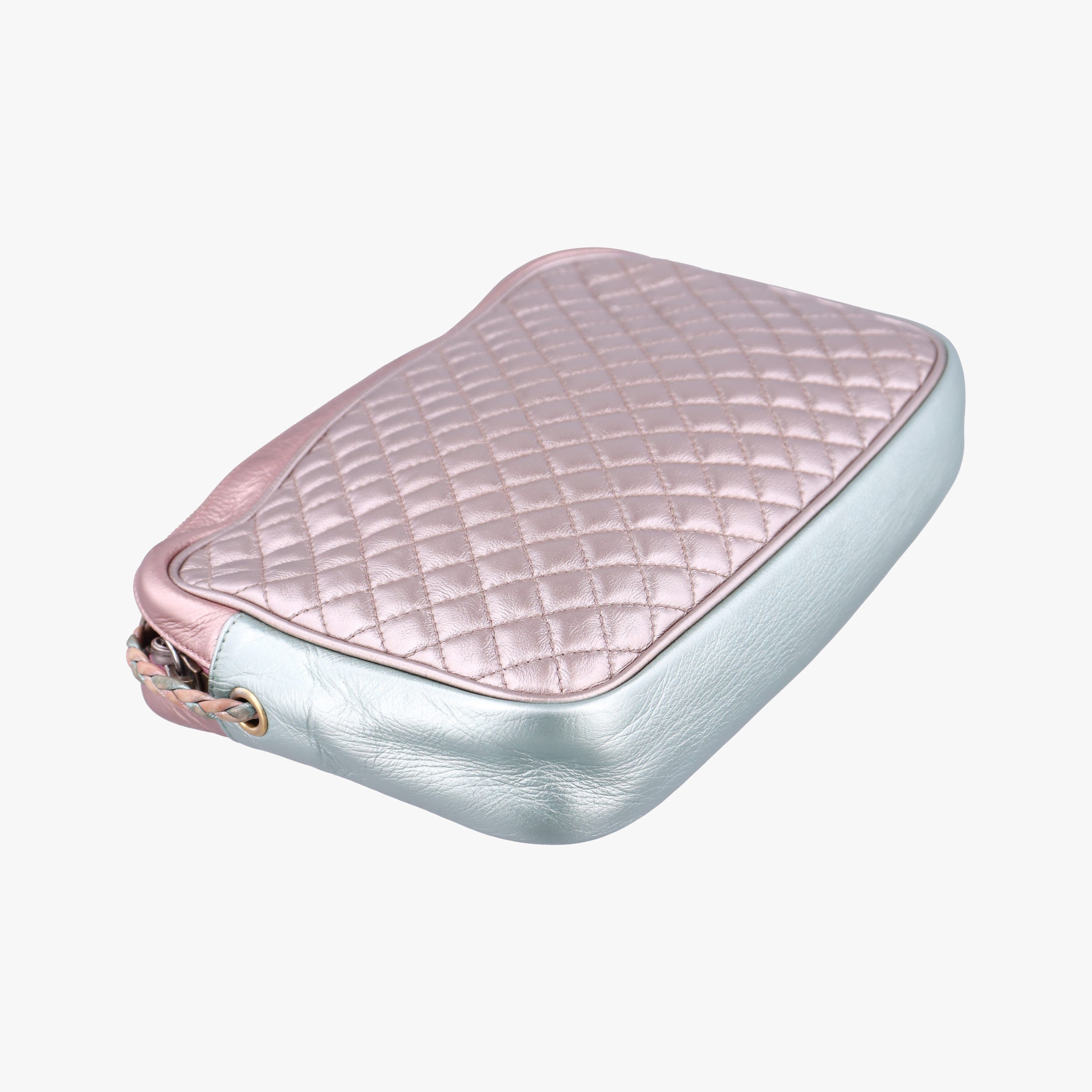 Secondhand Gucci Trapuntata Camera Zumi pink×green×multi Leather 541061 shoulderbag | stylenewstar