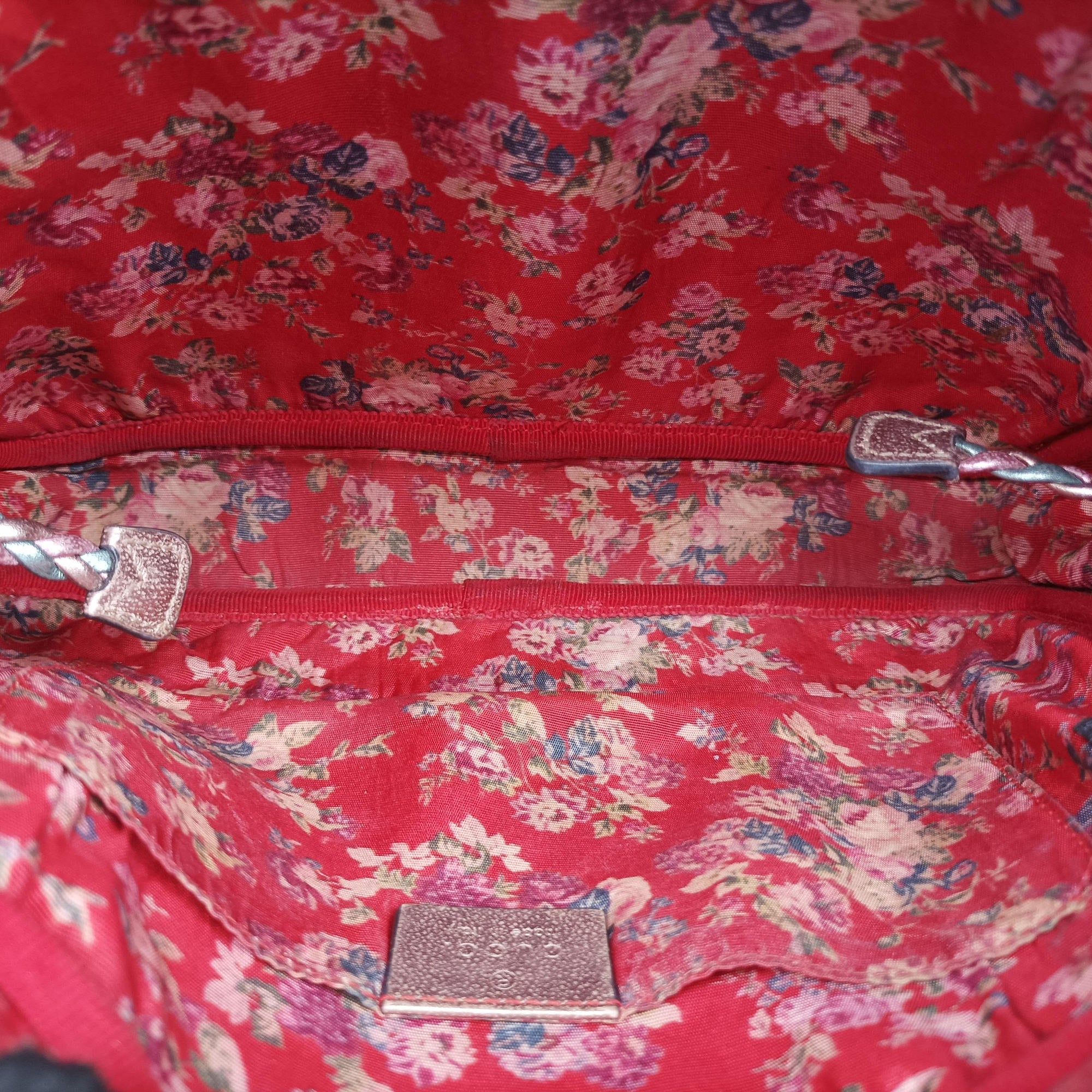 Secondhand Gucci Trapuntata Camera Zumi pink×green×multi Leather 541061 shoulderbag | stylenewstar