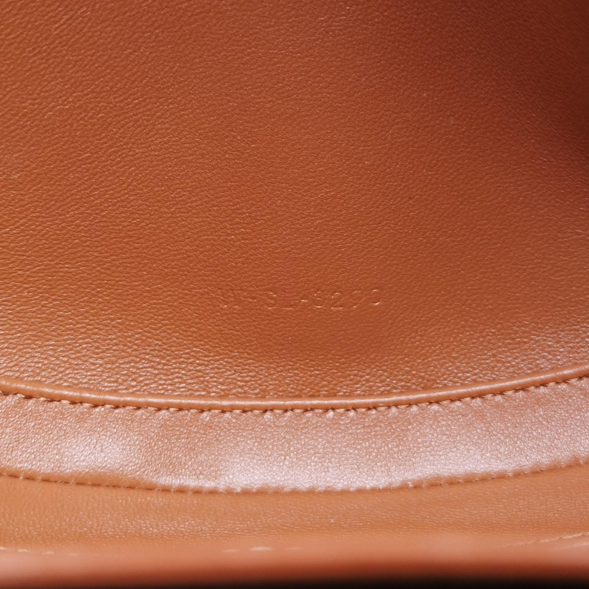 Pre-owned Celine Besace 16 Small Brown Leather W-SL-2 shoulderbag | stylenewstar