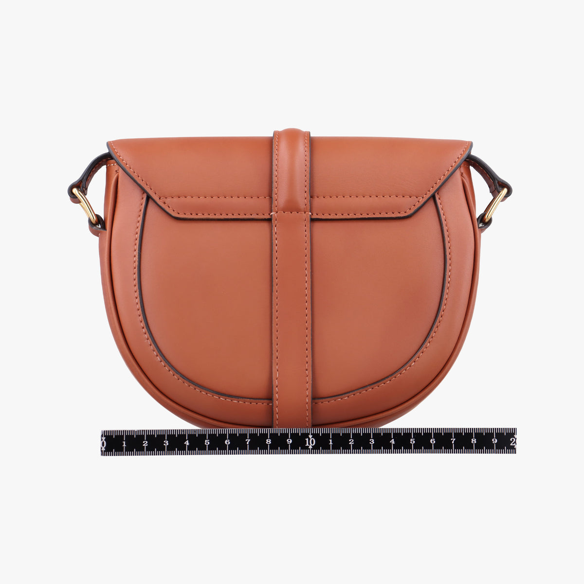 Pre-owned Celine Besace 16 Small Brown Leather W-SL-2 shoulderbag | stylenewstar