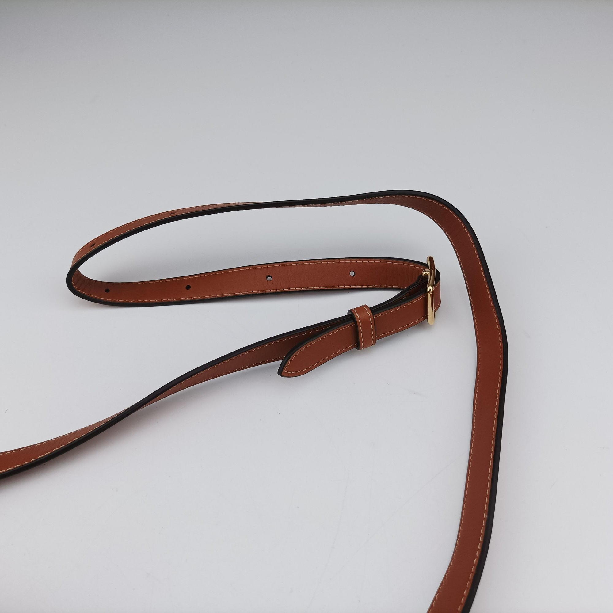 Pre-owned Celine Besace 16 Small Brown Leather W-SL-2 shoulderbag | stylenewstar