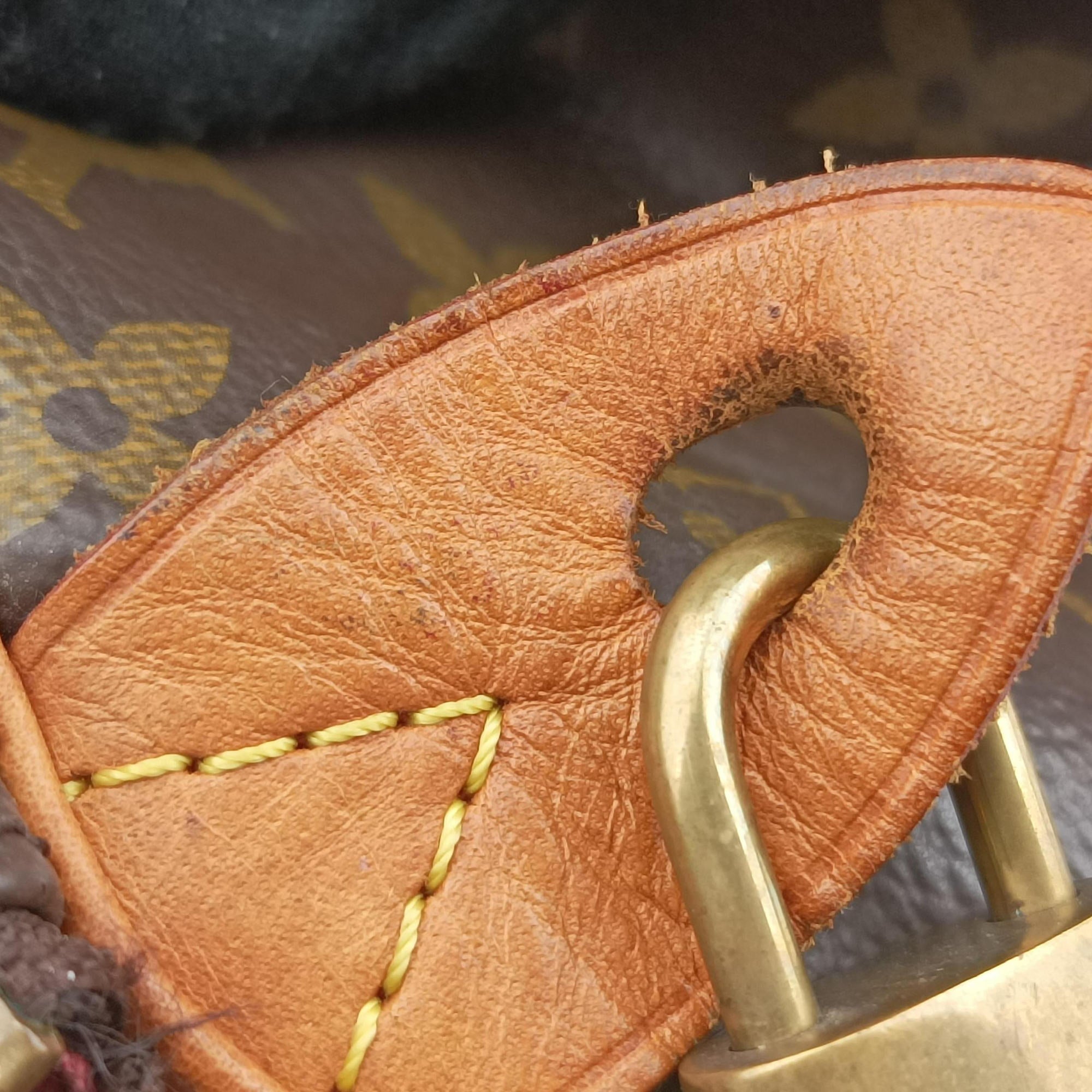 Vintage Louis Vuitton Speedy 30 Grenade V brown×pink Monogram Canvas M41533 handbag | stylenewstar