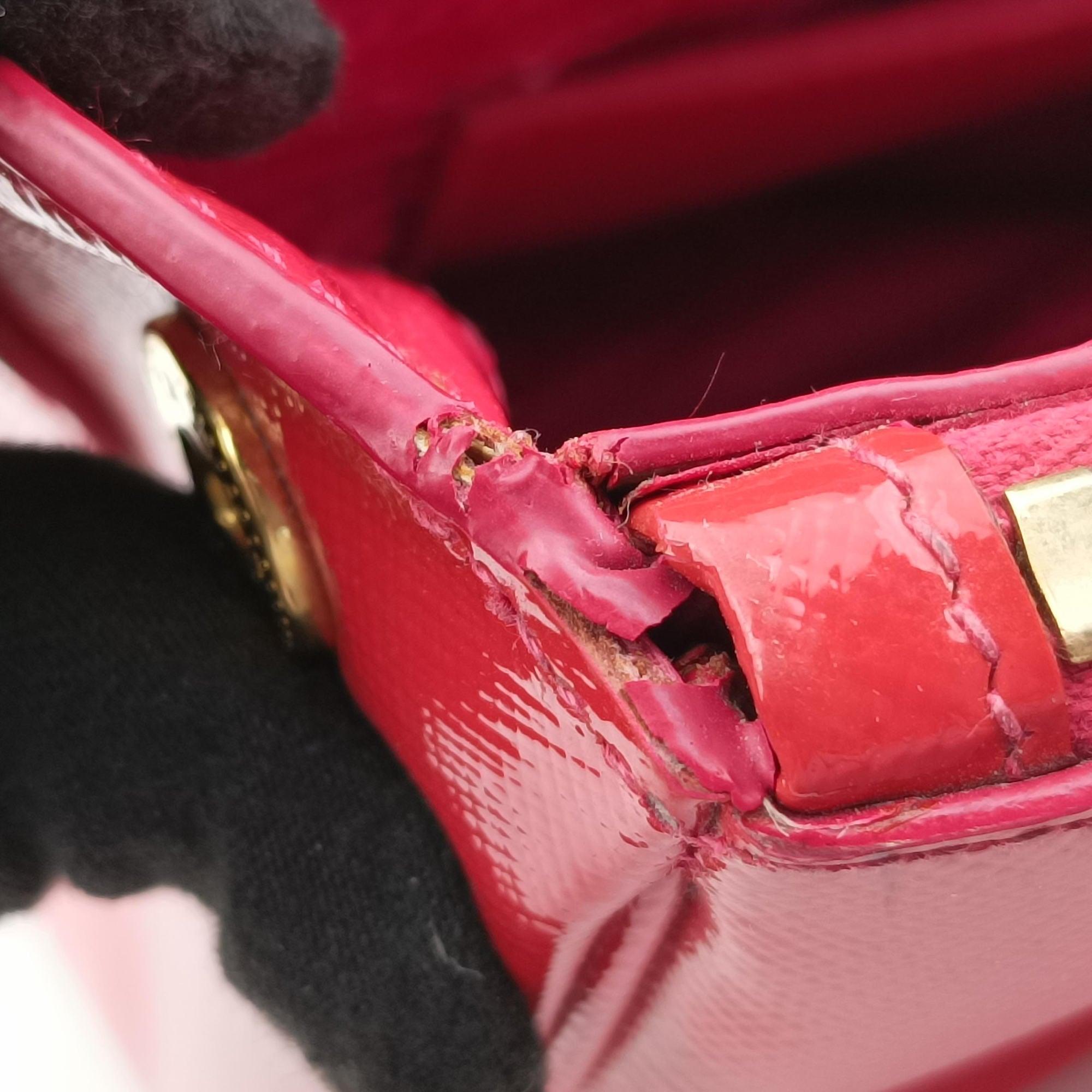 Pre-owned Prada Galleria Red SAFFIANO Leather BN1874 handbag | stylenewstar