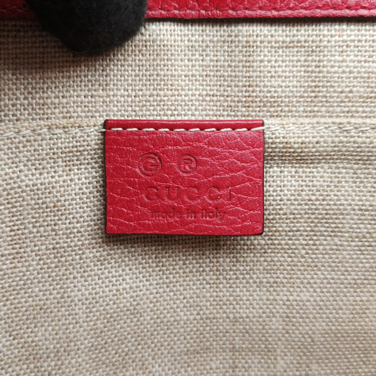 Pre-owned Gucci Interlocking G Red Leather 510304 shoulderbag | stylenewstar