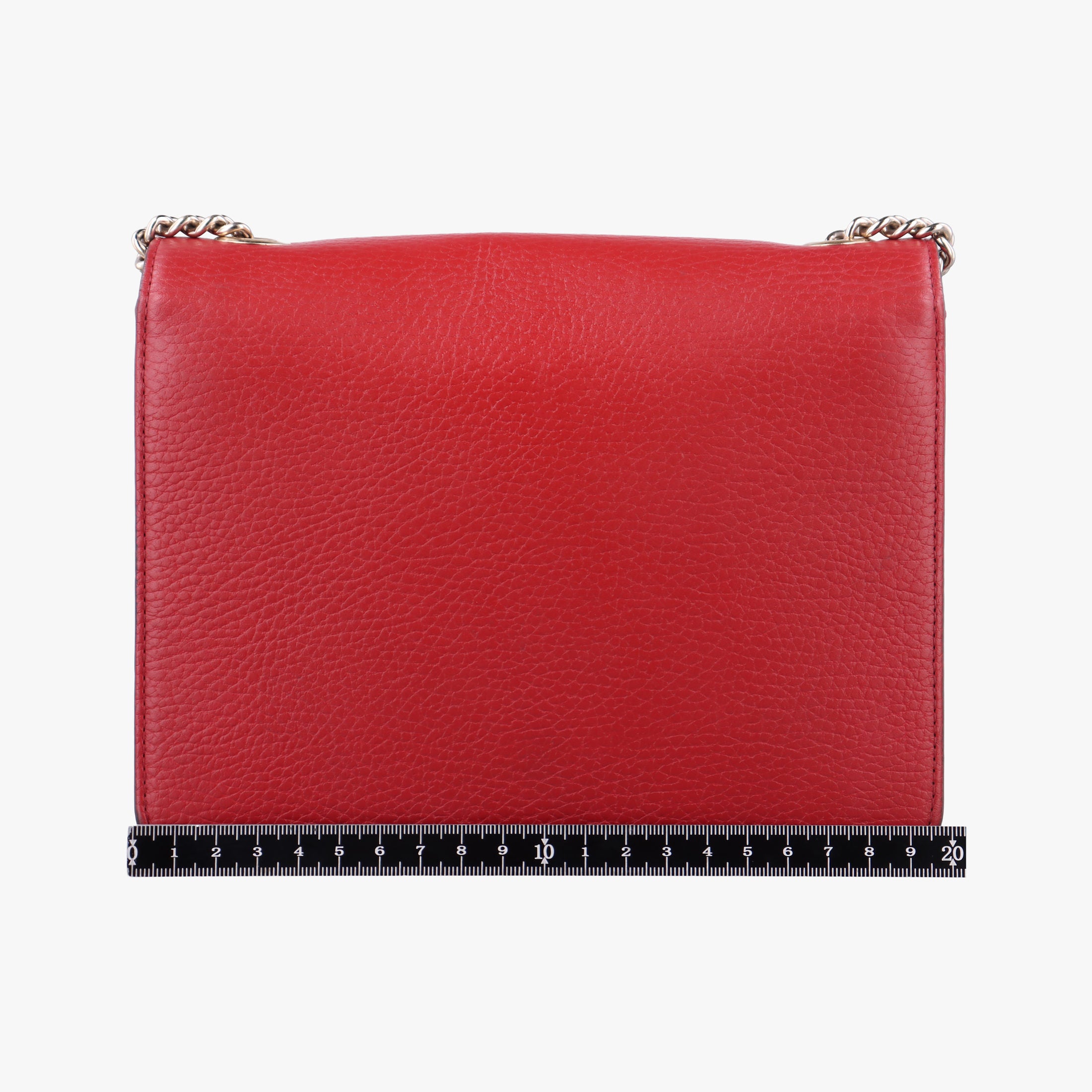 Pre-owned Gucci Interlocking G Red Leather 510304 shoulderbag | stylenewstar