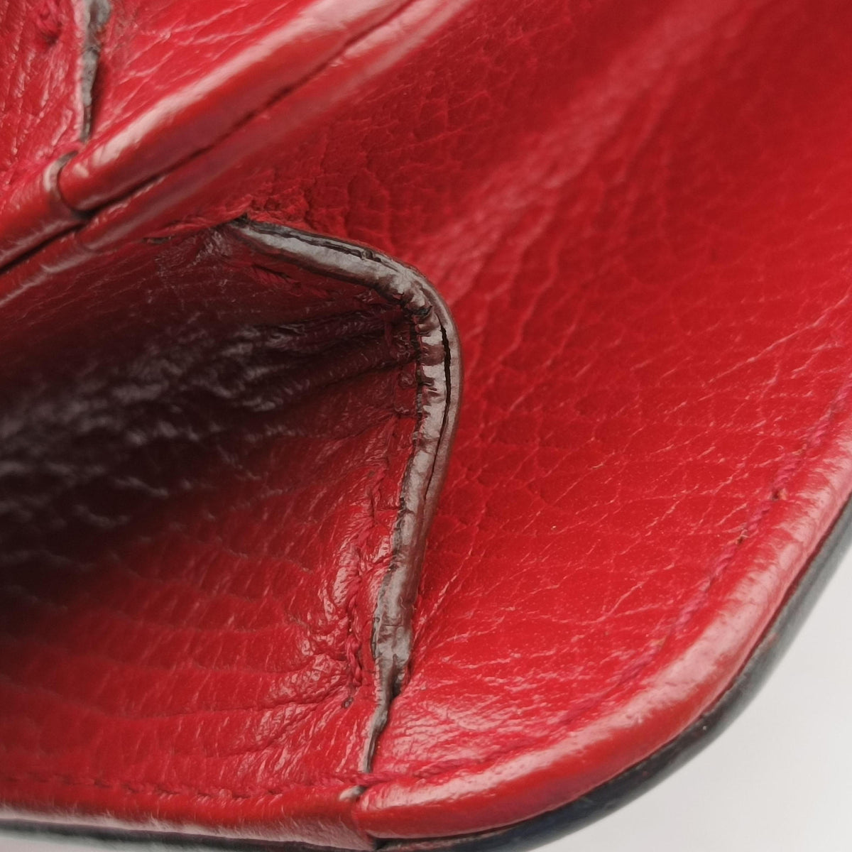 Pre-owned Gucci Interlocking G Red Leather 510304 shoulderbag | stylenewstar