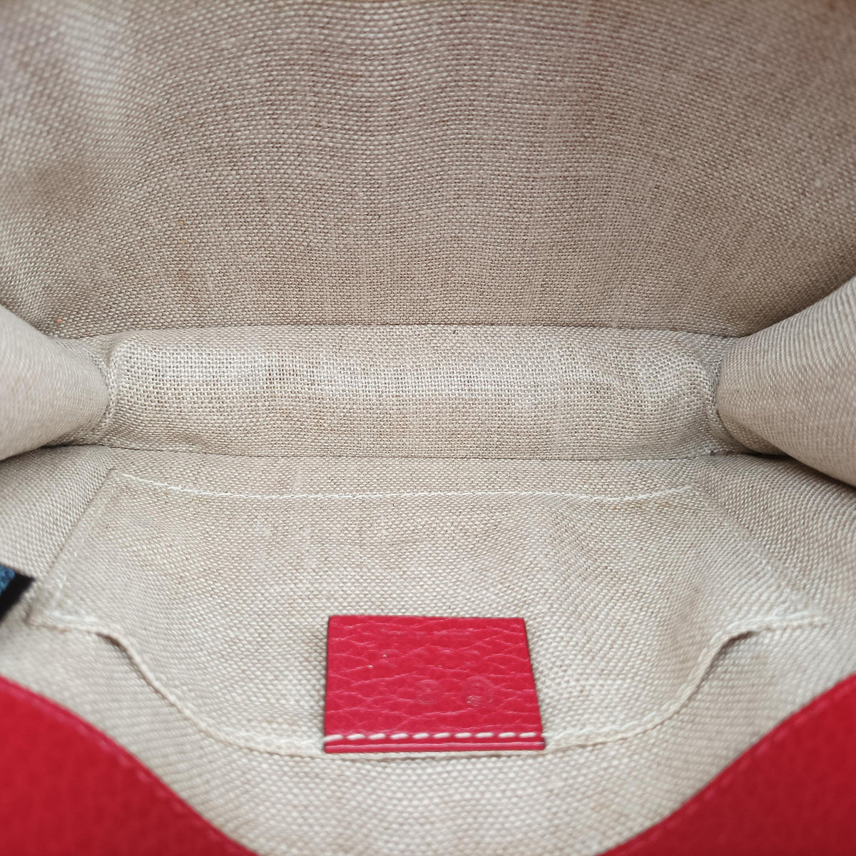Pre-owned Gucci Interlocking G Red Leather 510304 shoulderbag | stylenewstar