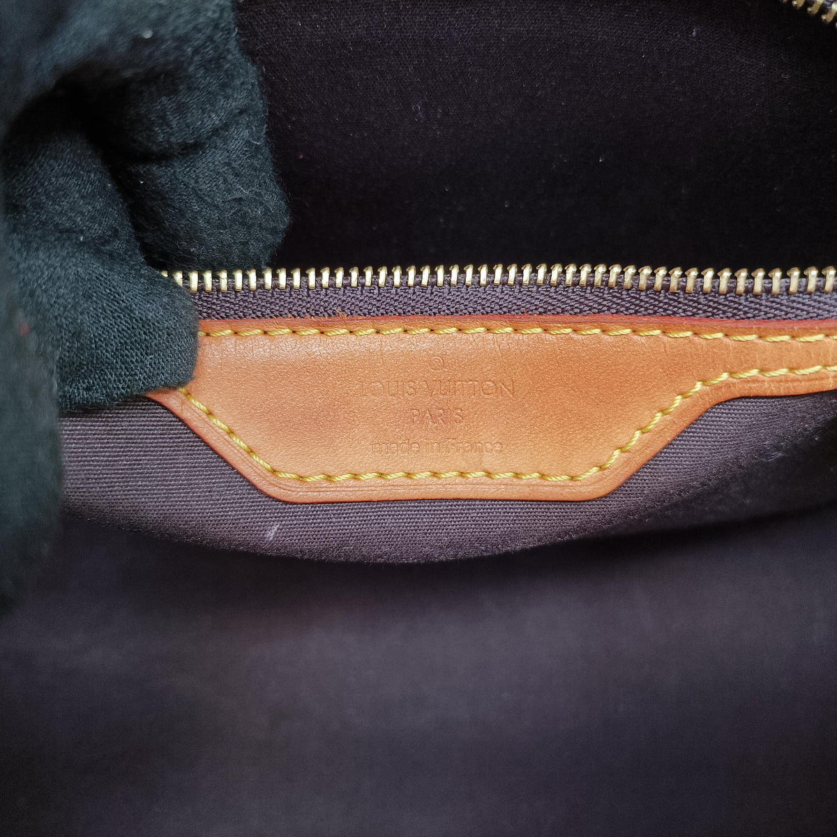 Pre-owned Louis Vuitton Brea MM AMARANTE Vernis M91619 shoulderbag | stylenewstar