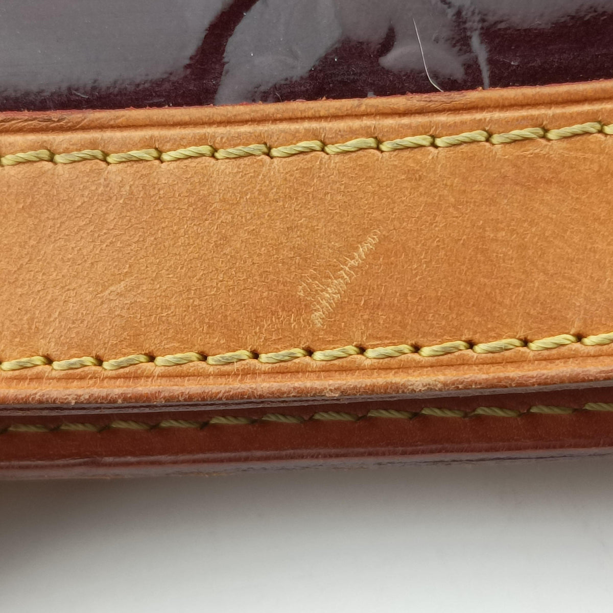 Pre-owned Louis Vuitton Brea MM AMARANTE Vernis M91619 shoulderbag | stylenewstar