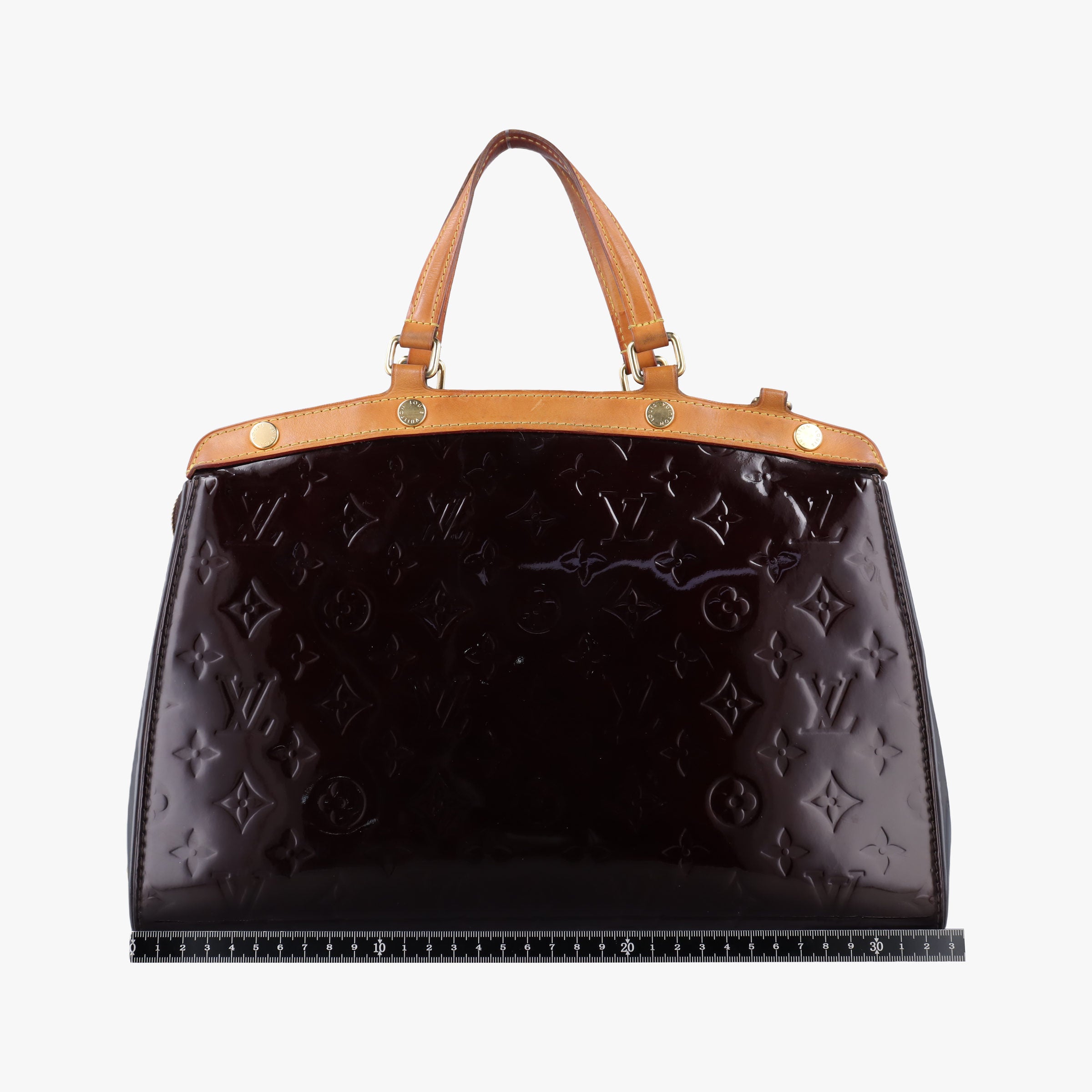 Pre-owned Louis Vuitton Brea MM AMARANTE Vernis M91619 shoulderbag | stylenewstar