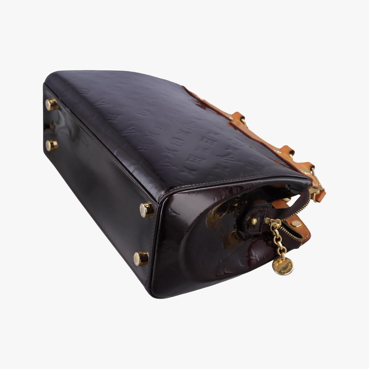 Pre-owned Louis Vuitton Brea MM AMARANTE Vernis M91619 shoulderbag | stylenewstar