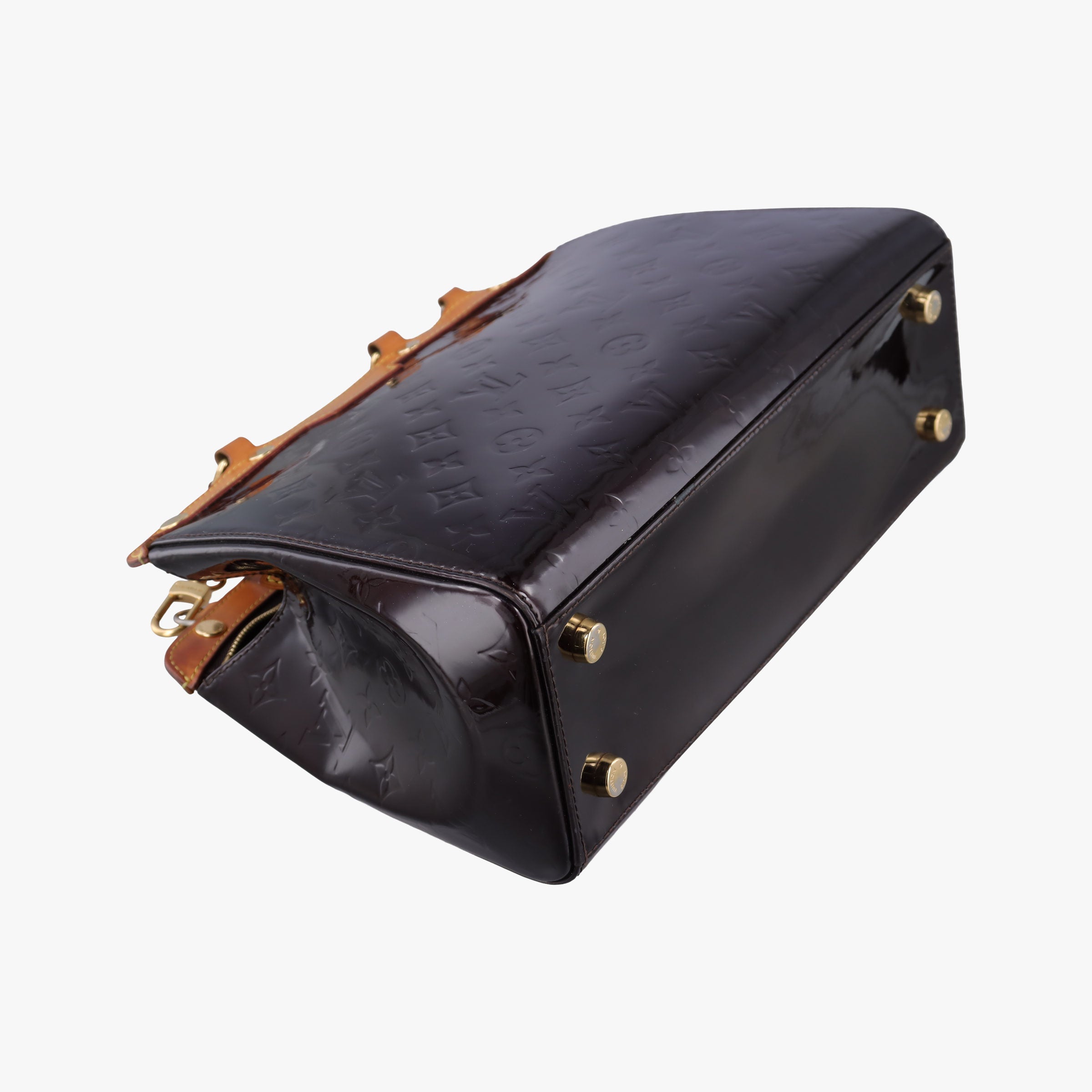 Pre-owned Louis Vuitton Brea MM AMARANTE Vernis M91619 shoulderbag | stylenewstar