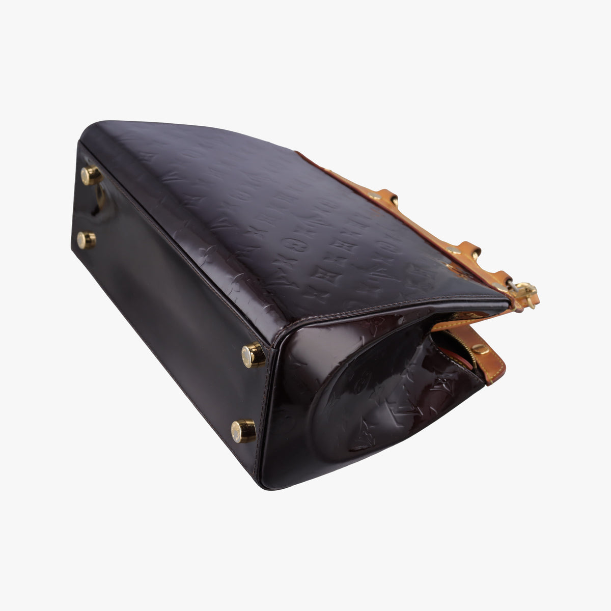 Pre-owned Louis Vuitton Brea MM AMARANTE Vernis M91619 shoulderbag | stylenewstar