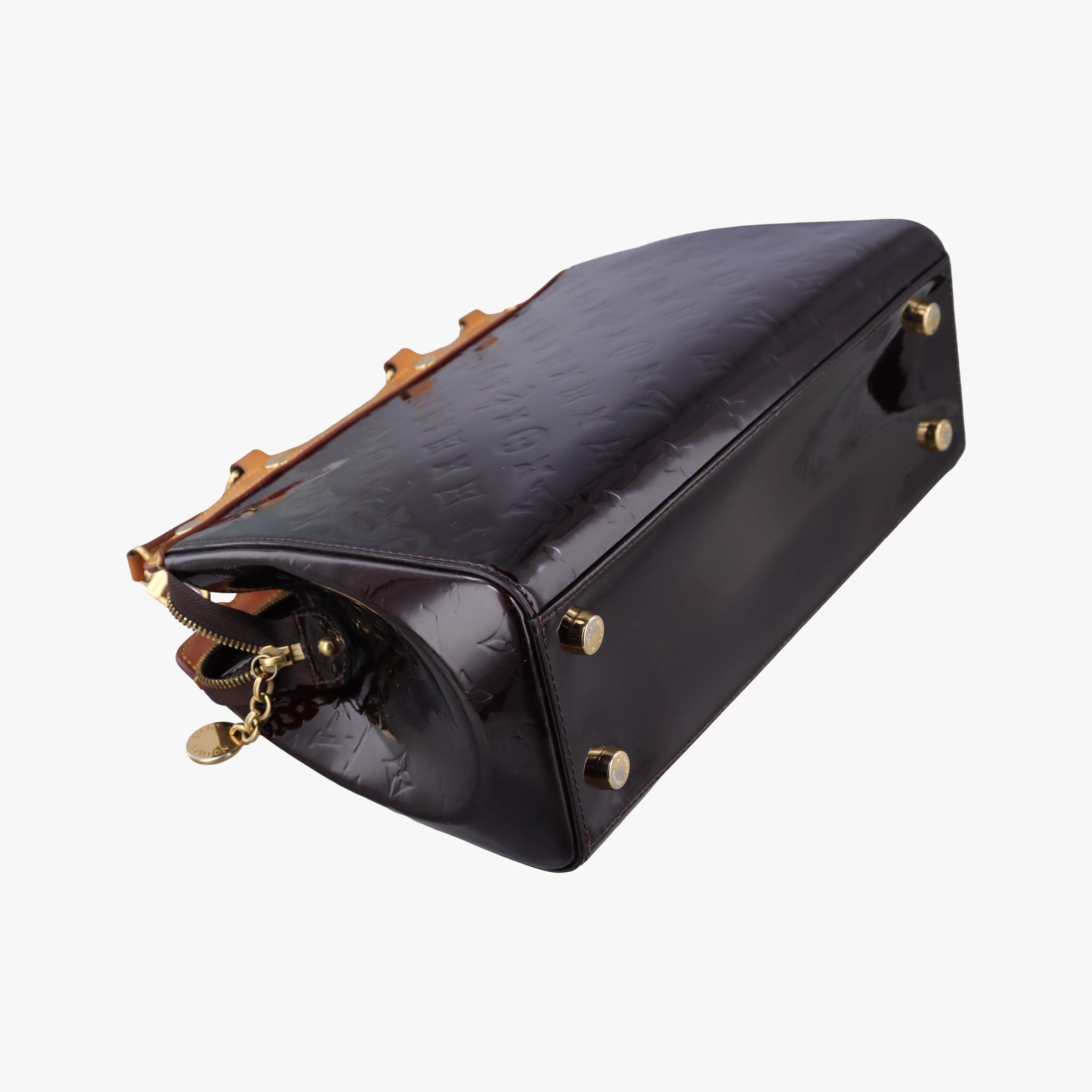 Pre-owned Louis Vuitton Brea MM AMARANTE Vernis M91619 shoulderbag | stylenewstar