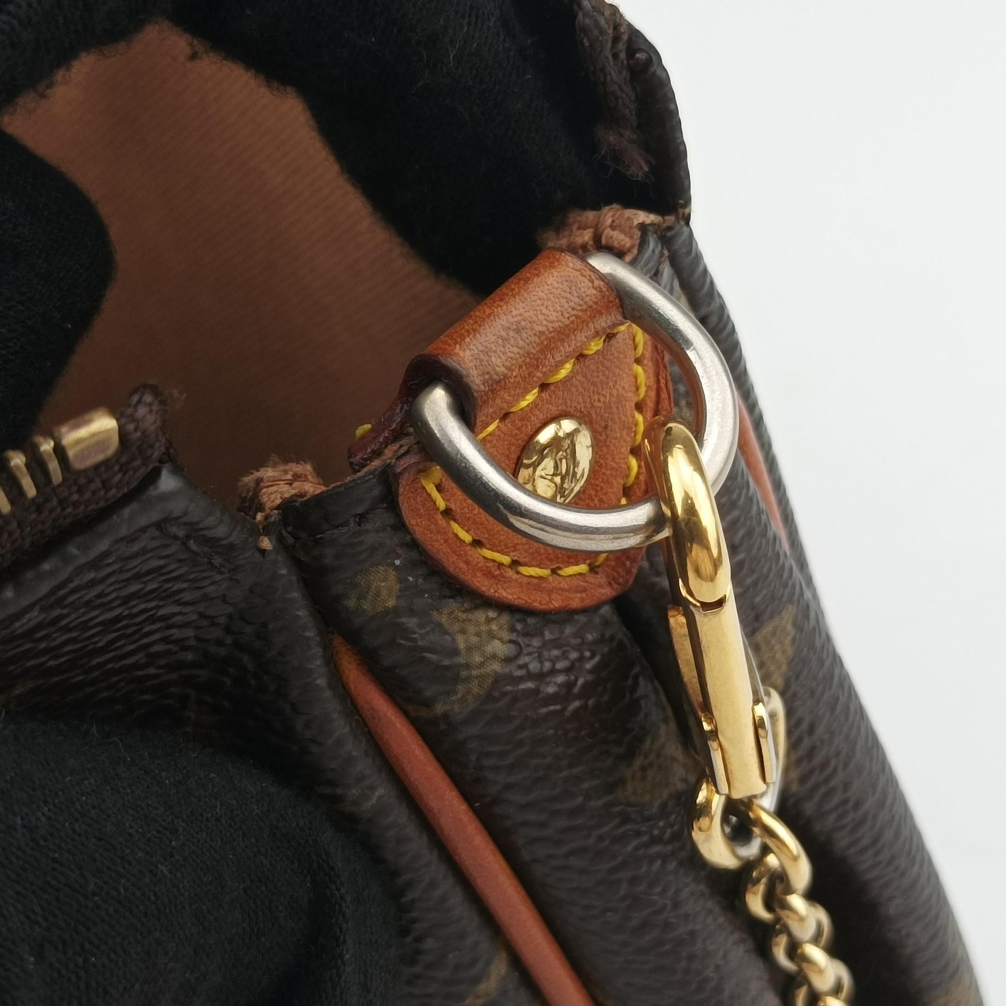 Pre-owned Louis Vuitton EVA brown Monogram Canvas M95567 shoulderbag | stylenewstar