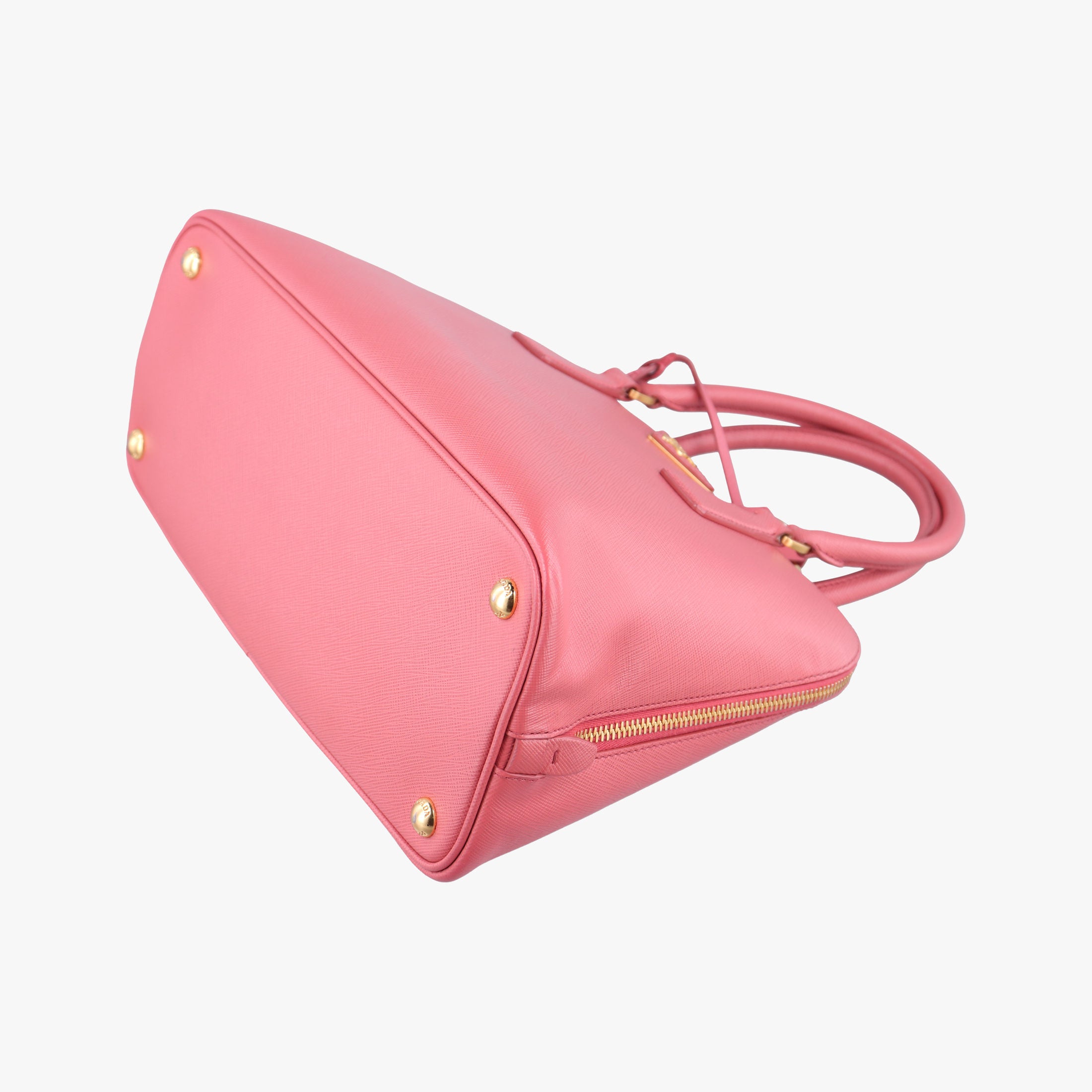 Pre-owned Prada Promenade Pink SAFFIANO Leather BL0837 shoulderbag | stylenewstar