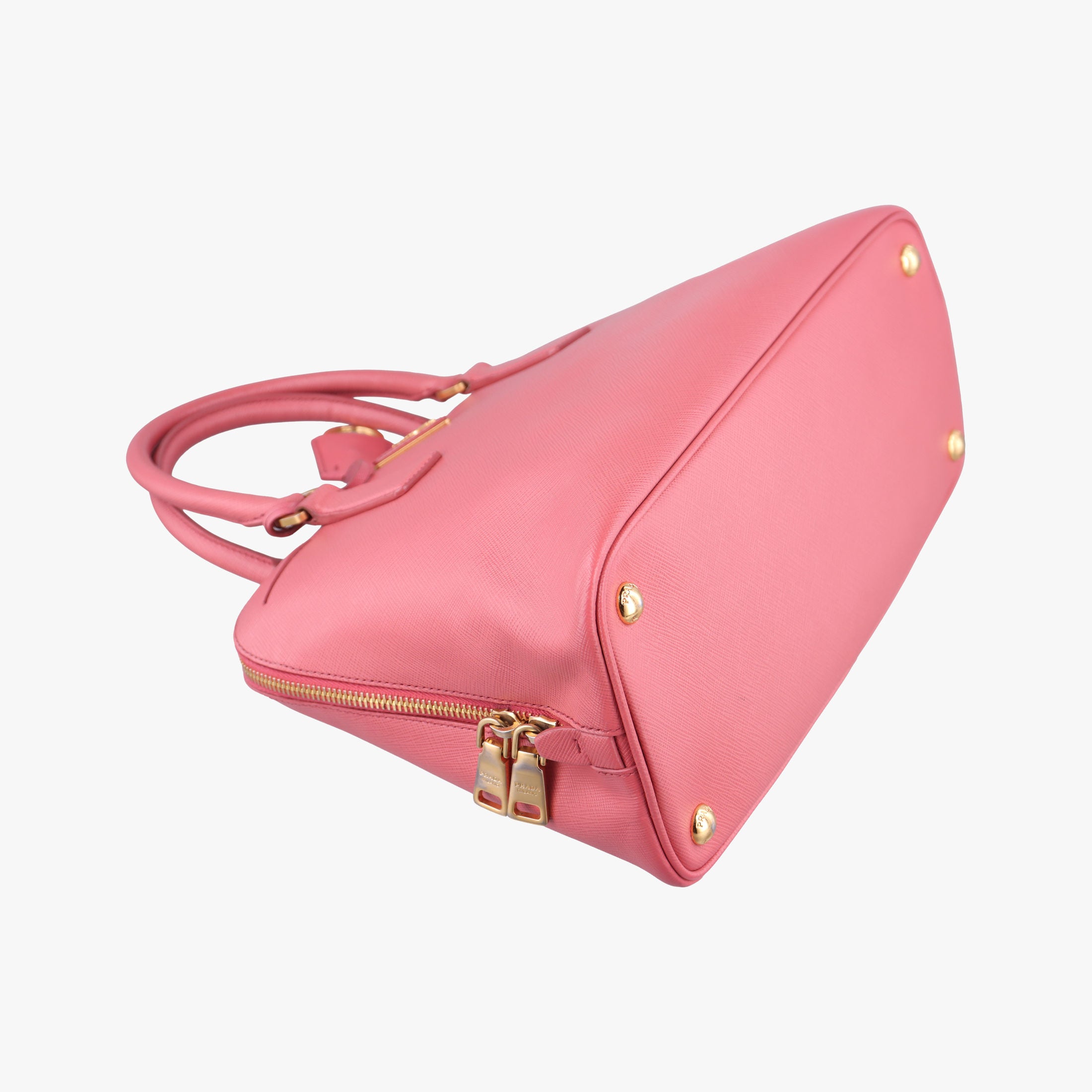 Pre-owned Prada Promenade Pink SAFFIANO Leather BL0837 shoulderbag | stylenewstar