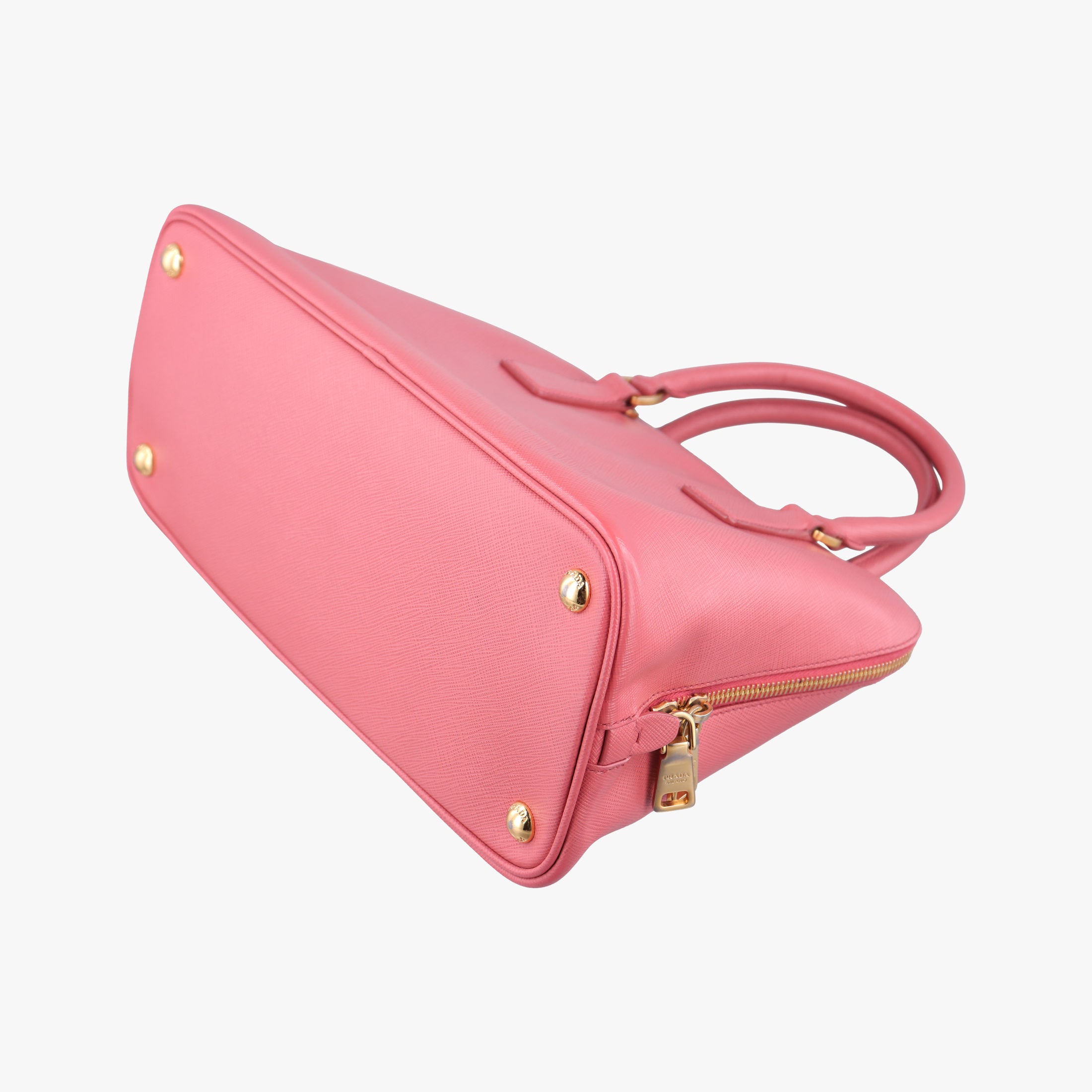 Pre-owned Prada Promenade Pink SAFFIANO Leather BL0837 shoulderbag | stylenewstar