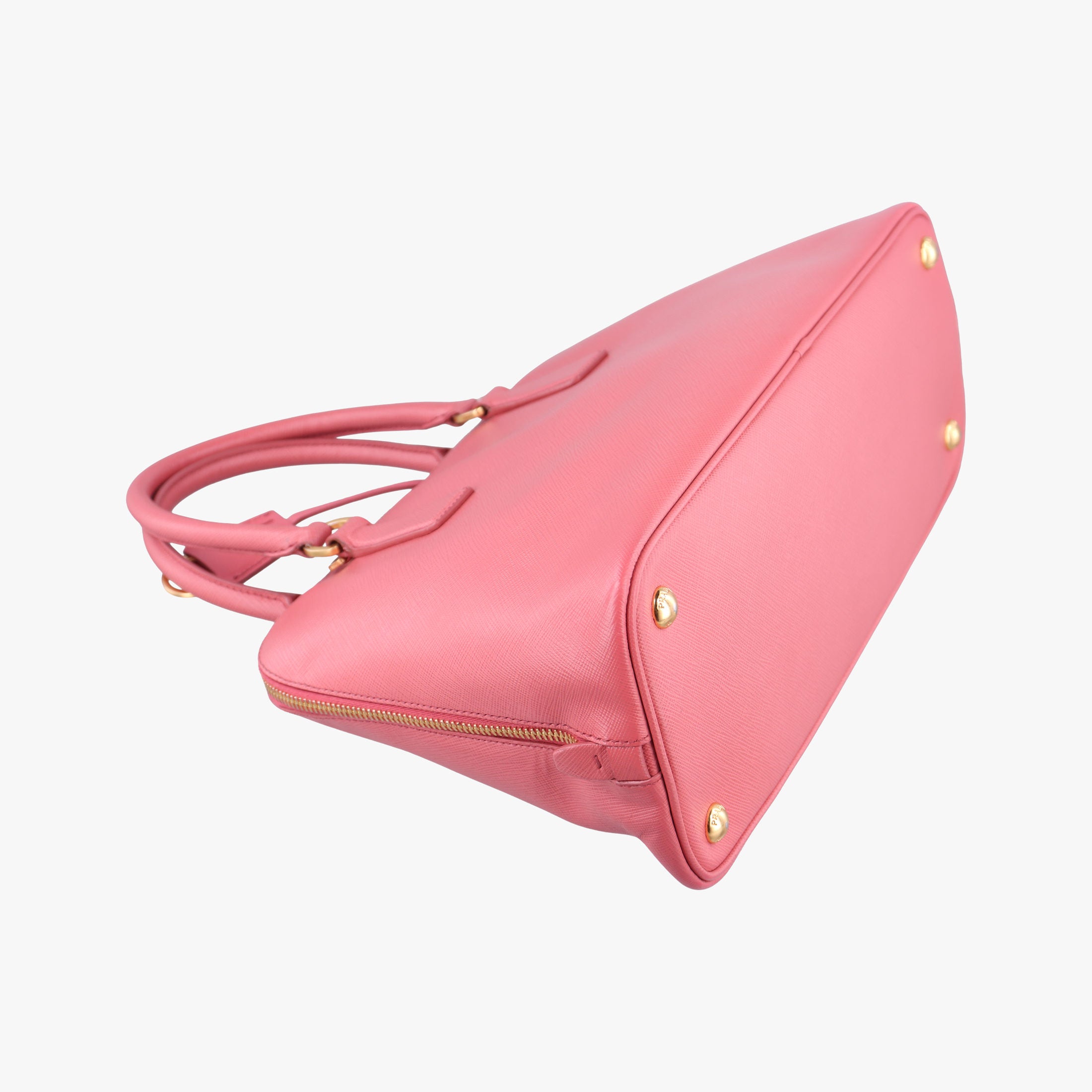 Pre-owned Prada Promenade Pink SAFFIANO Leather BL0837 shoulderbag | stylenewstar