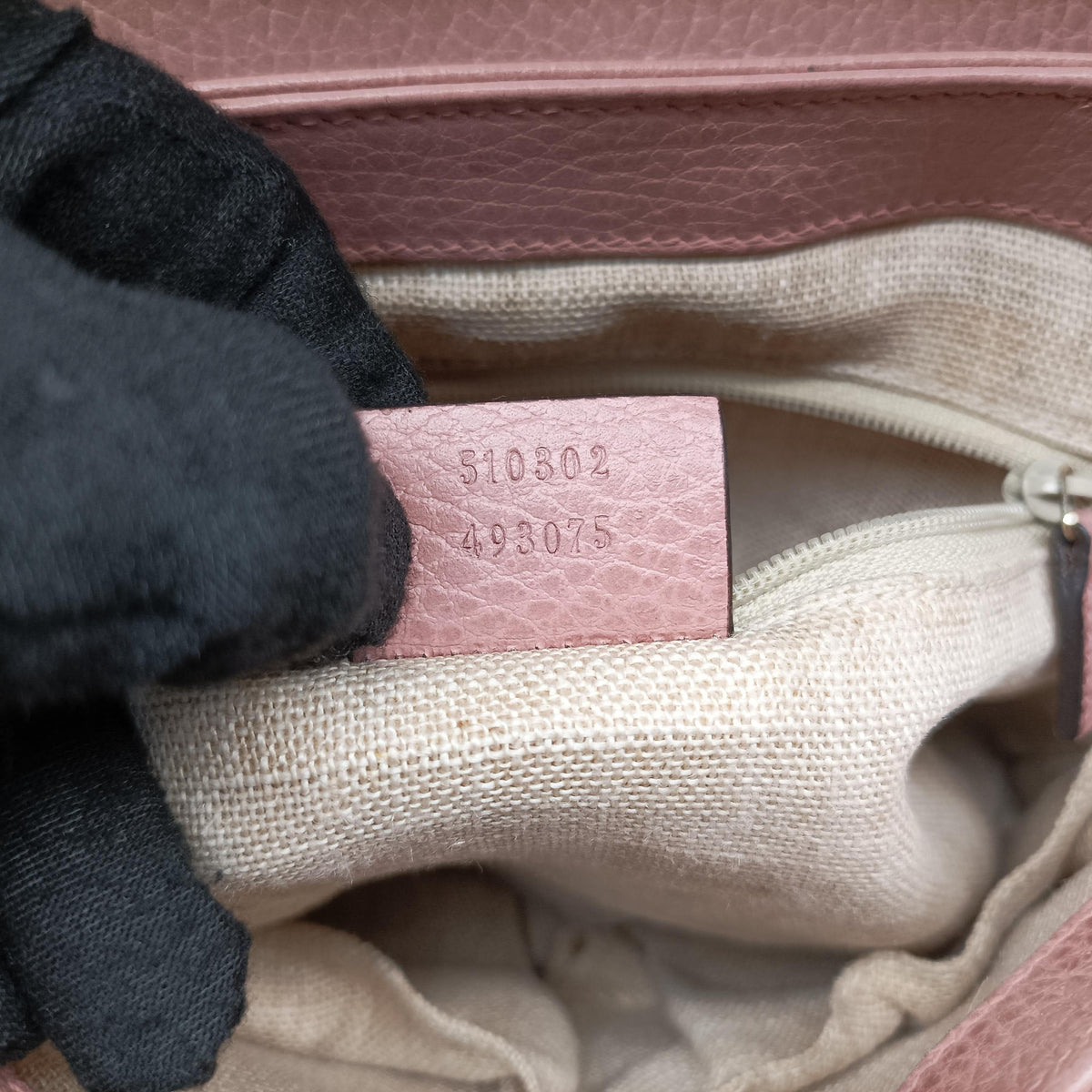 Pre-owned Gucci Interlocking G Pink Leather 510302 shoulderbag | stylenewstar