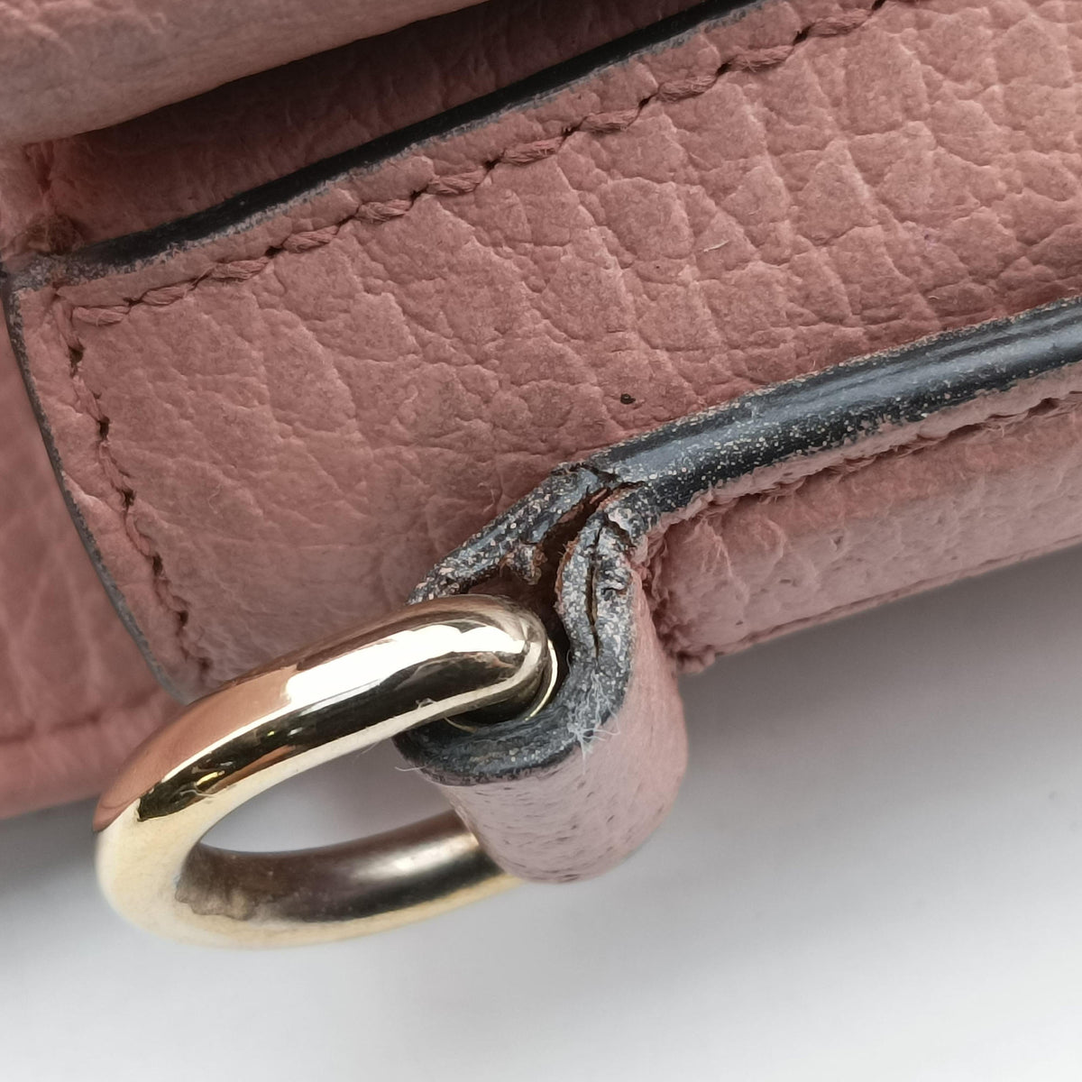 Pre-owned Gucci Interlocking G Pink Leather 510302 shoulderbag | stylenewstar