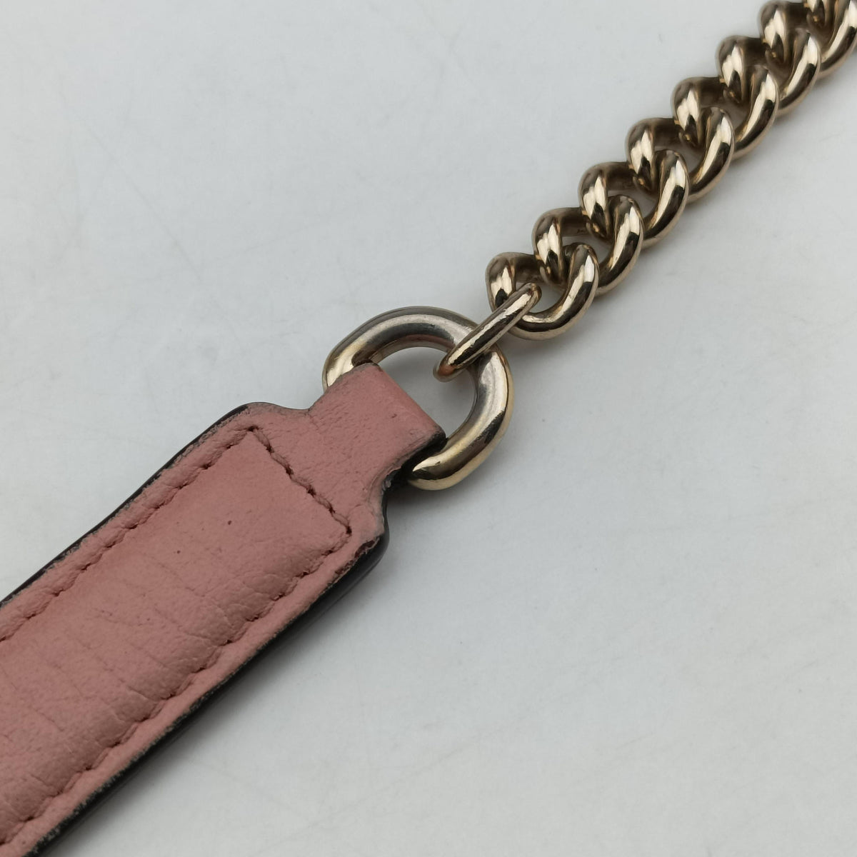Pre-owned Gucci Interlocking G Pink Leather 510302 shoulderbag | stylenewstar