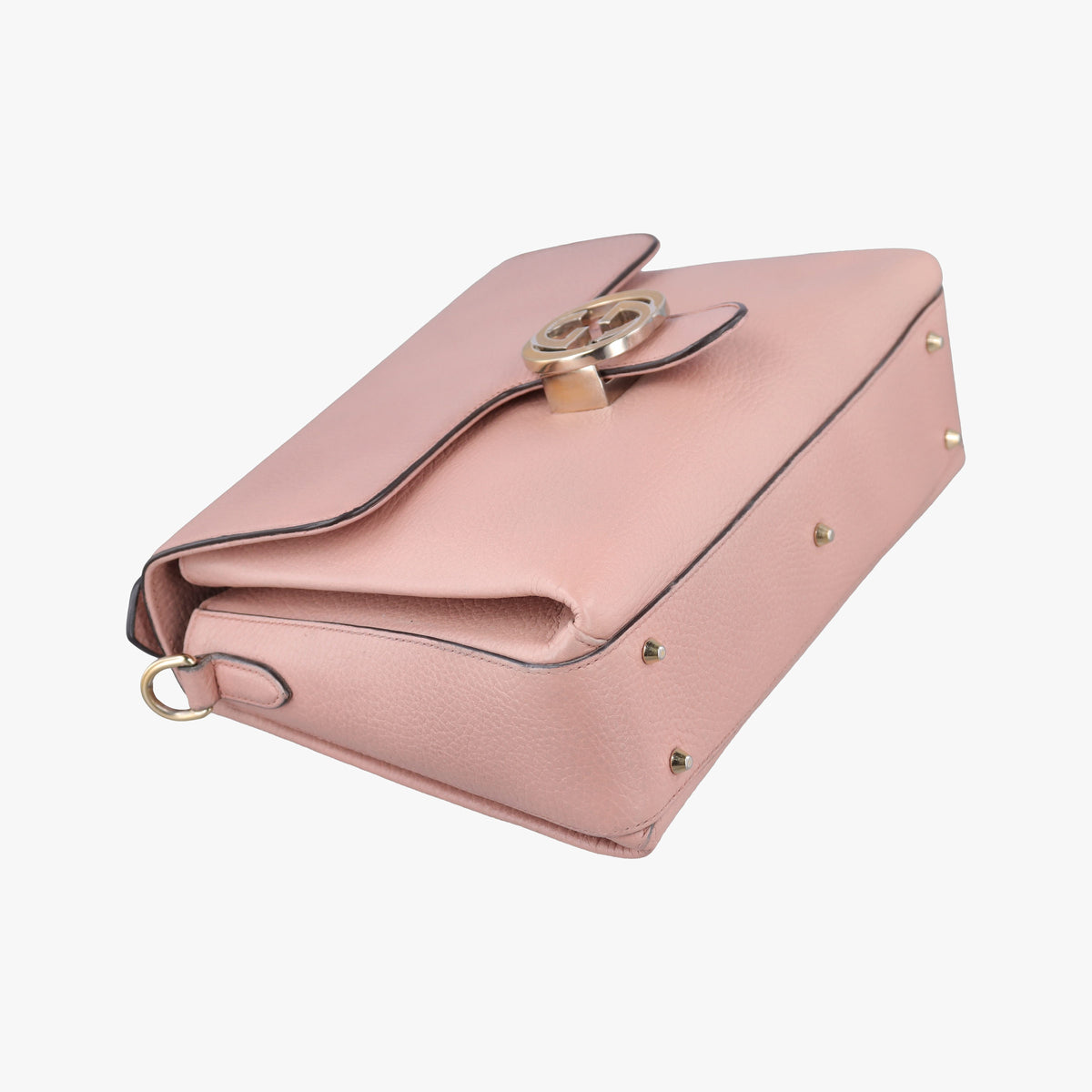 Pre-owned Gucci Interlocking G Pink Leather 510302 shoulderbag | stylenewstar