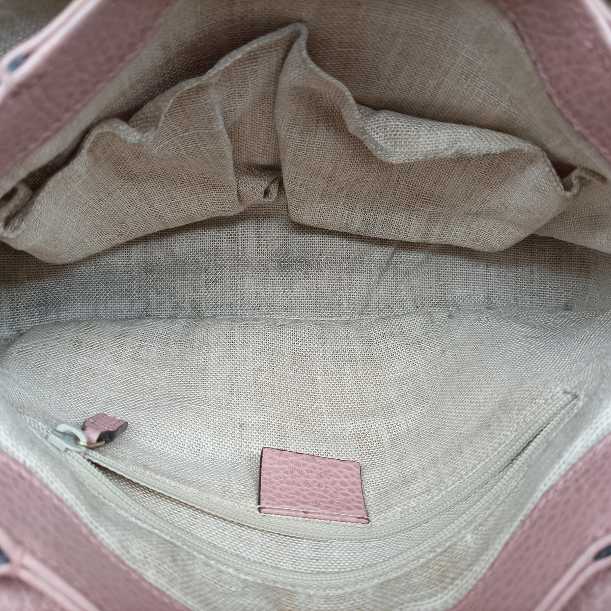 Pre-owned Gucci Interlocking G Pink Leather 510302 shoulderbag | stylenewstar