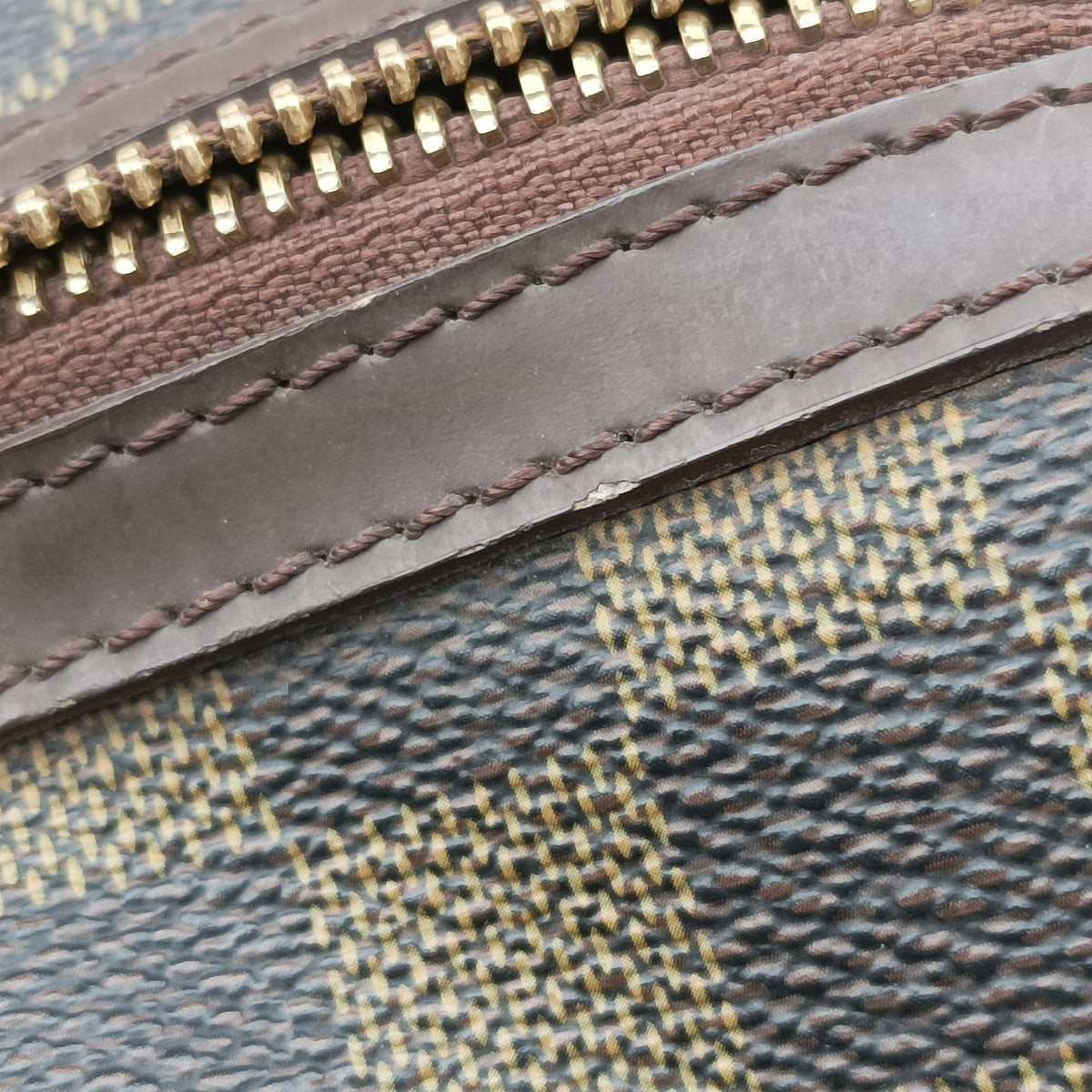 Pre-owned Louis Vuitton SPENCER EBENE Damier　Canvas N58021 shoulderbag | stylenewstar