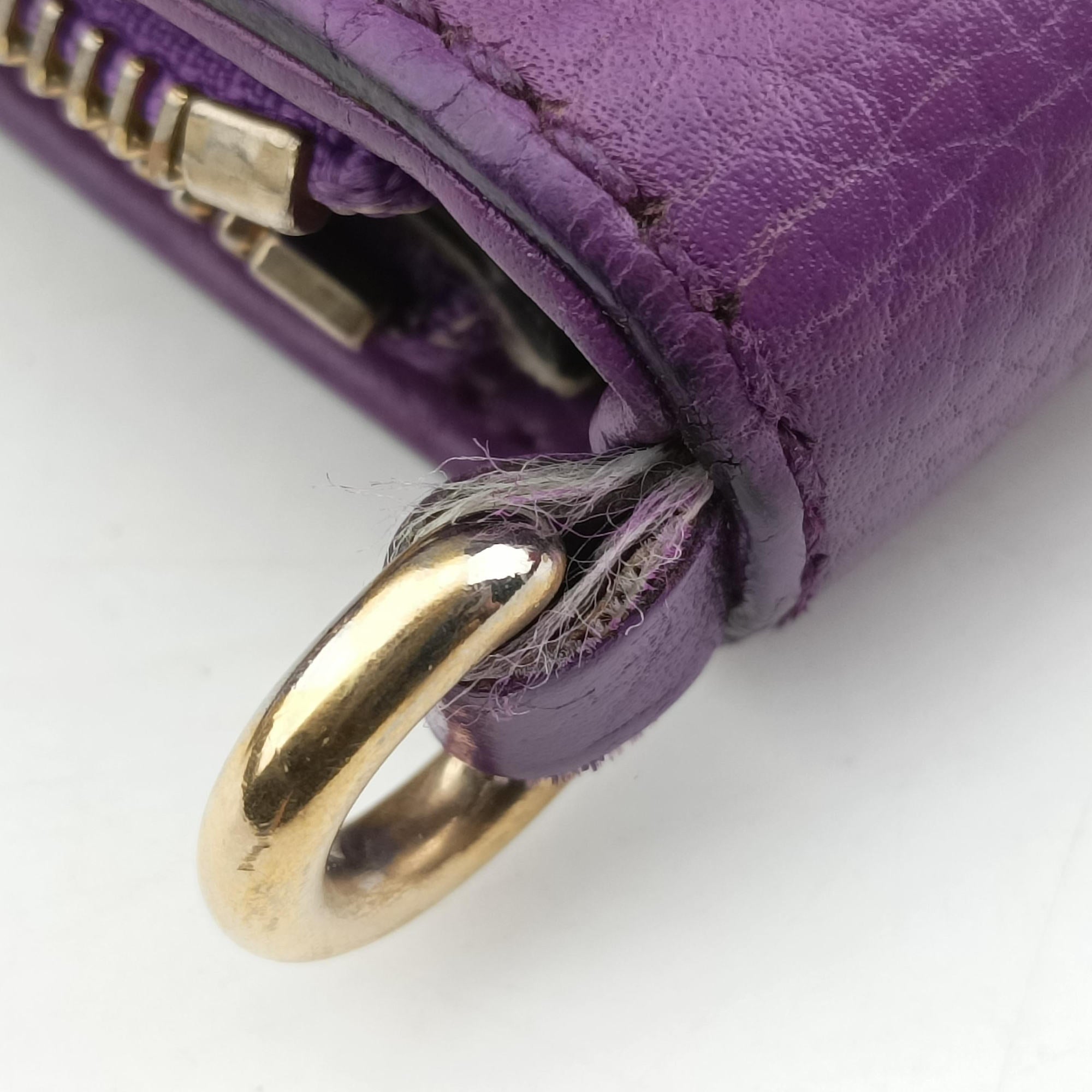 Pre-owned Gucci Soho Purple Leather 369176 shoulderbag | stylenewstar