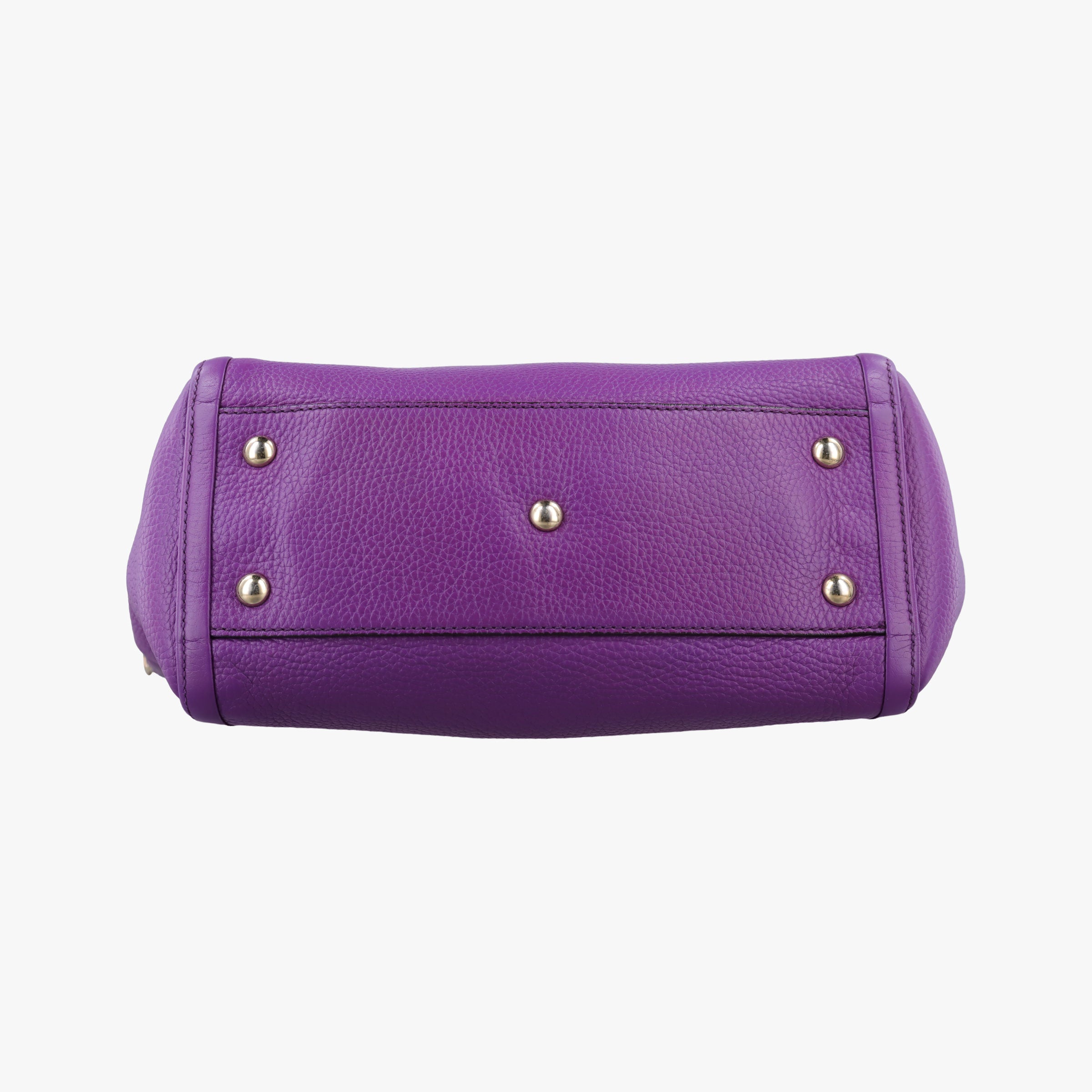 Pre-owned Gucci Soho Purple Leather 369176 shoulderbag | stylenewstar