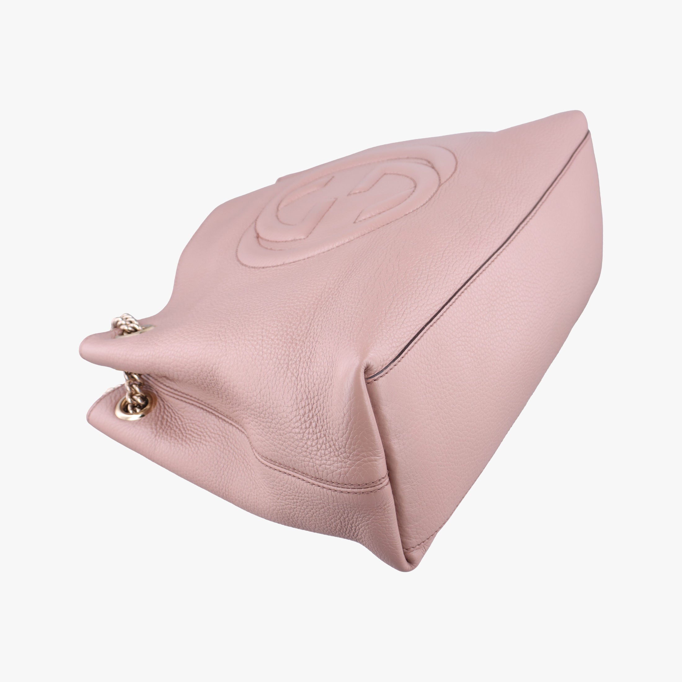 Pre-owned Gucci Soho Pink Leather 308982 shoulderbag | stylenewstar