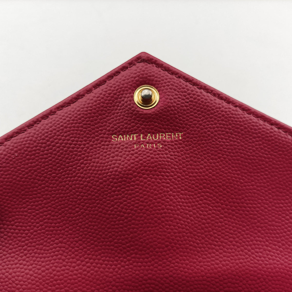 Pre-owned Yves Saint Laurent Monogram Pink Leather 393953 shoulderbag | stylenewstar