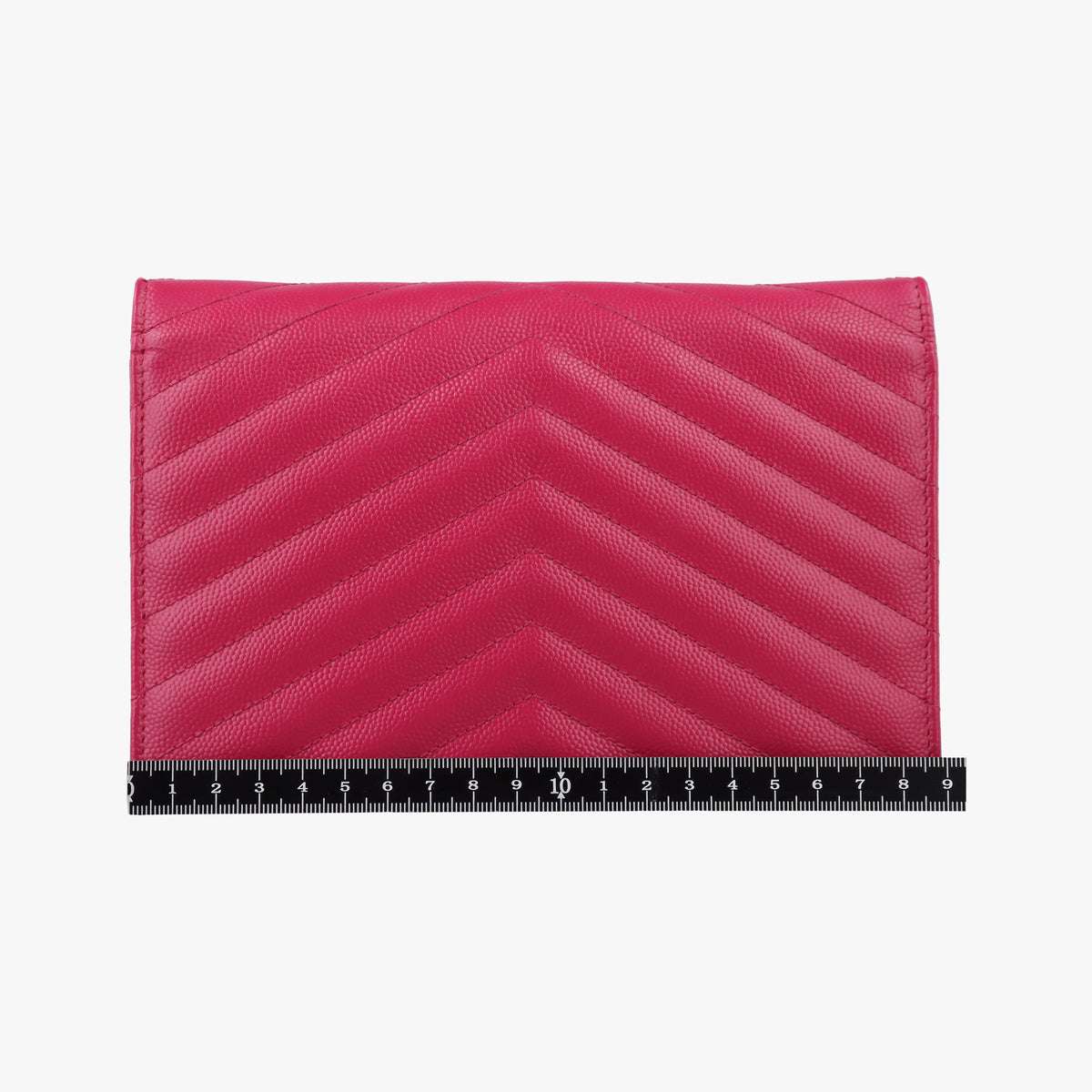 Pre-owned Yves Saint Laurent Monogram Pink Leather 393953 shoulderbag | stylenewstar