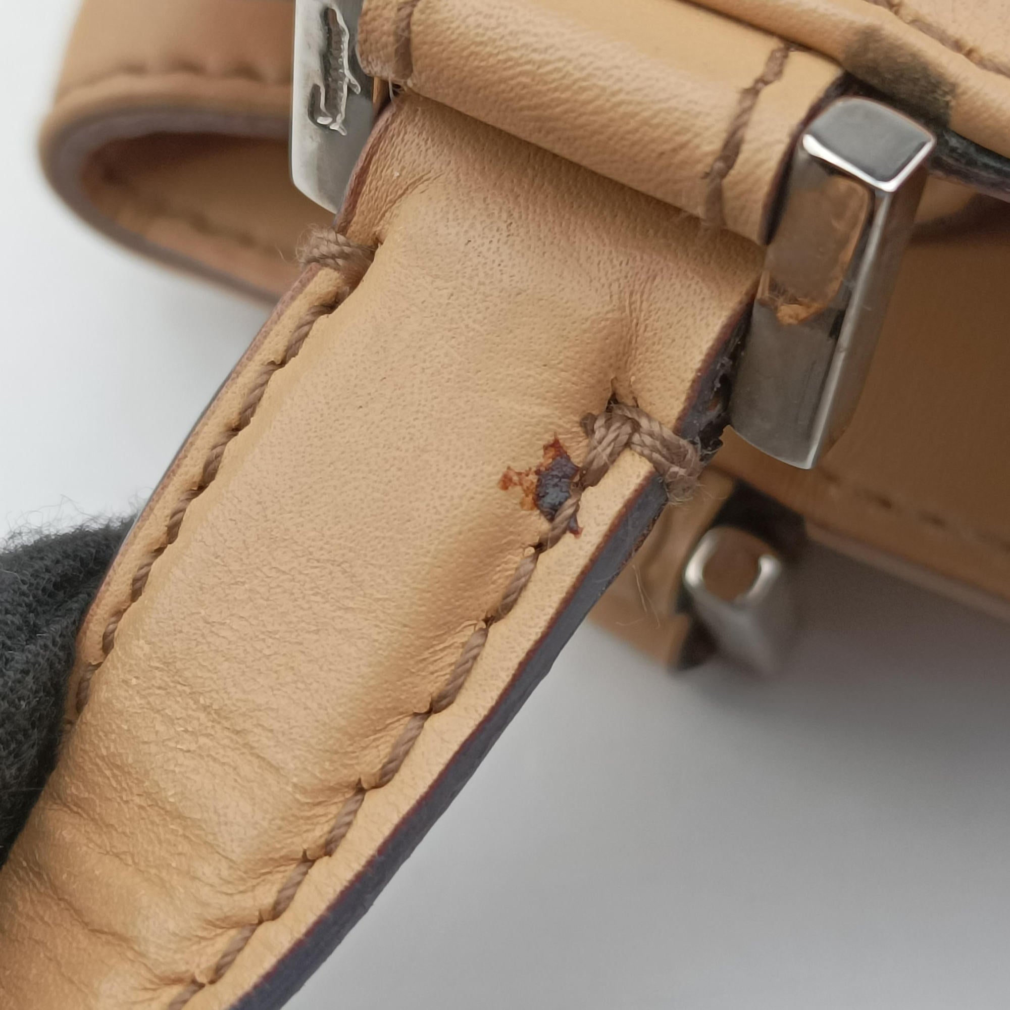 Pre-owned Ferragamo Gancini Camel Leather  handbag | stylenewstar