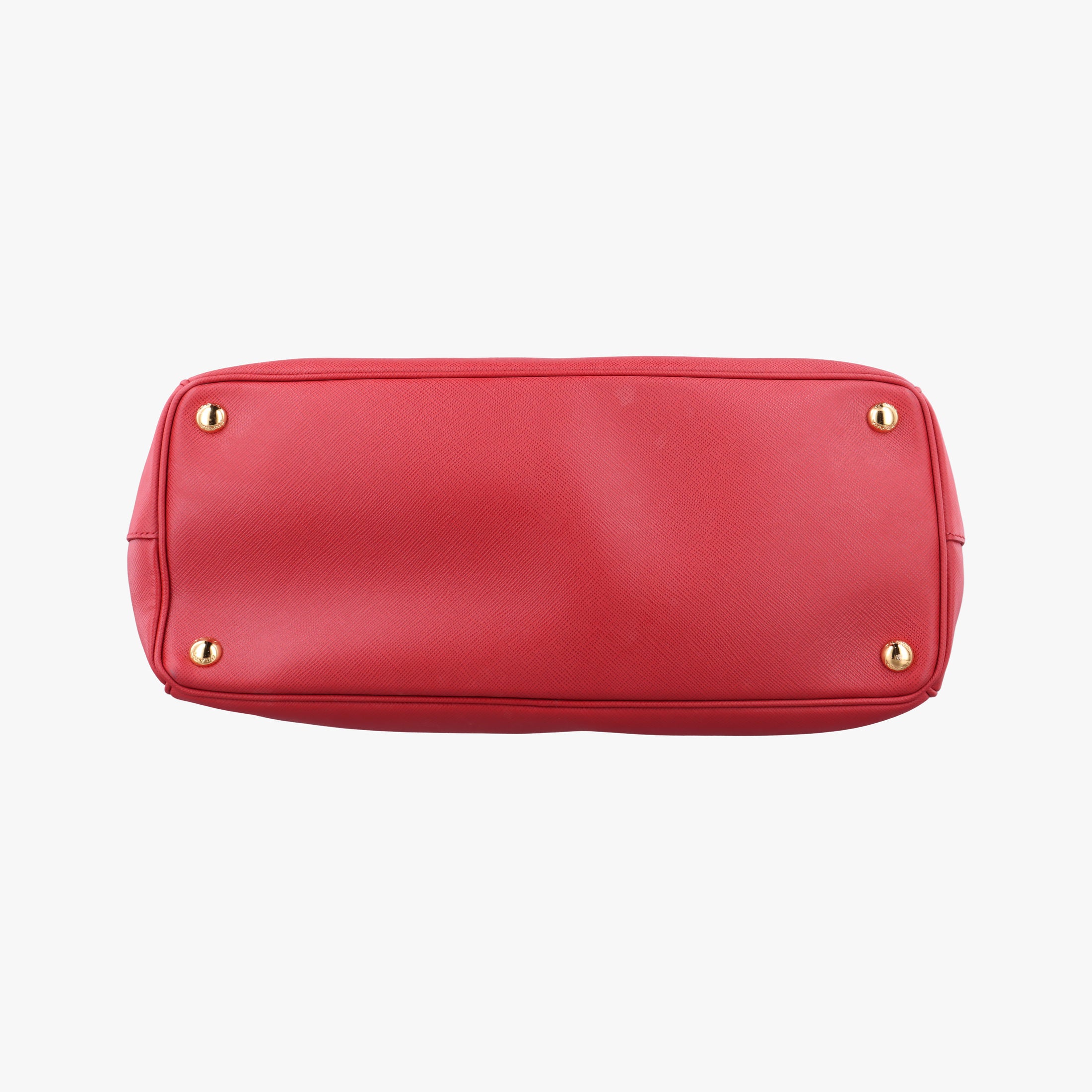 Pre-owned Prada Galleria Red SAFFIANO Leather BN1844 shoulderbag | stylenewstar