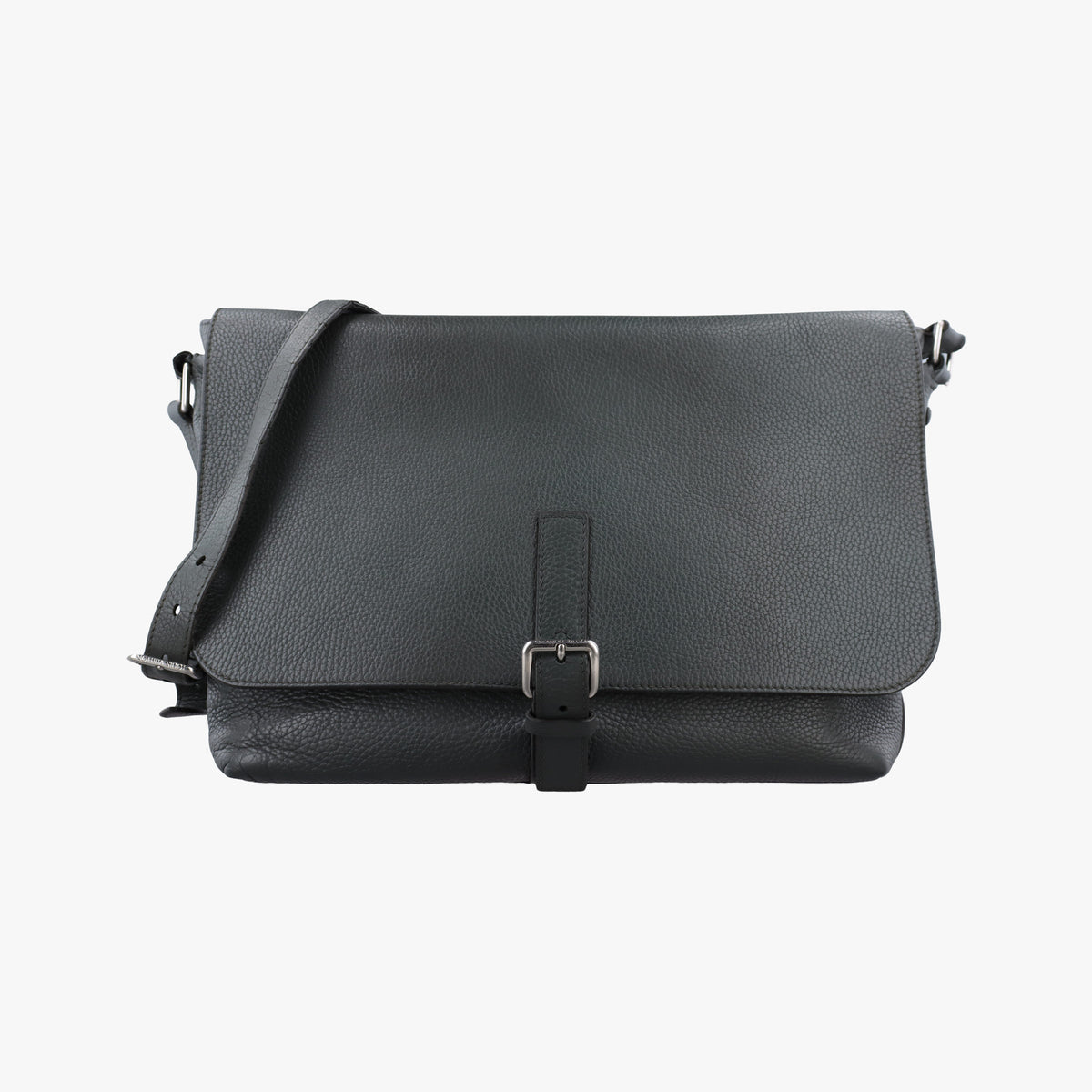 Pre-owned Louis Vuitton Marius Gray Taurillon Leather M54015 shoulderbag | stylenewstar