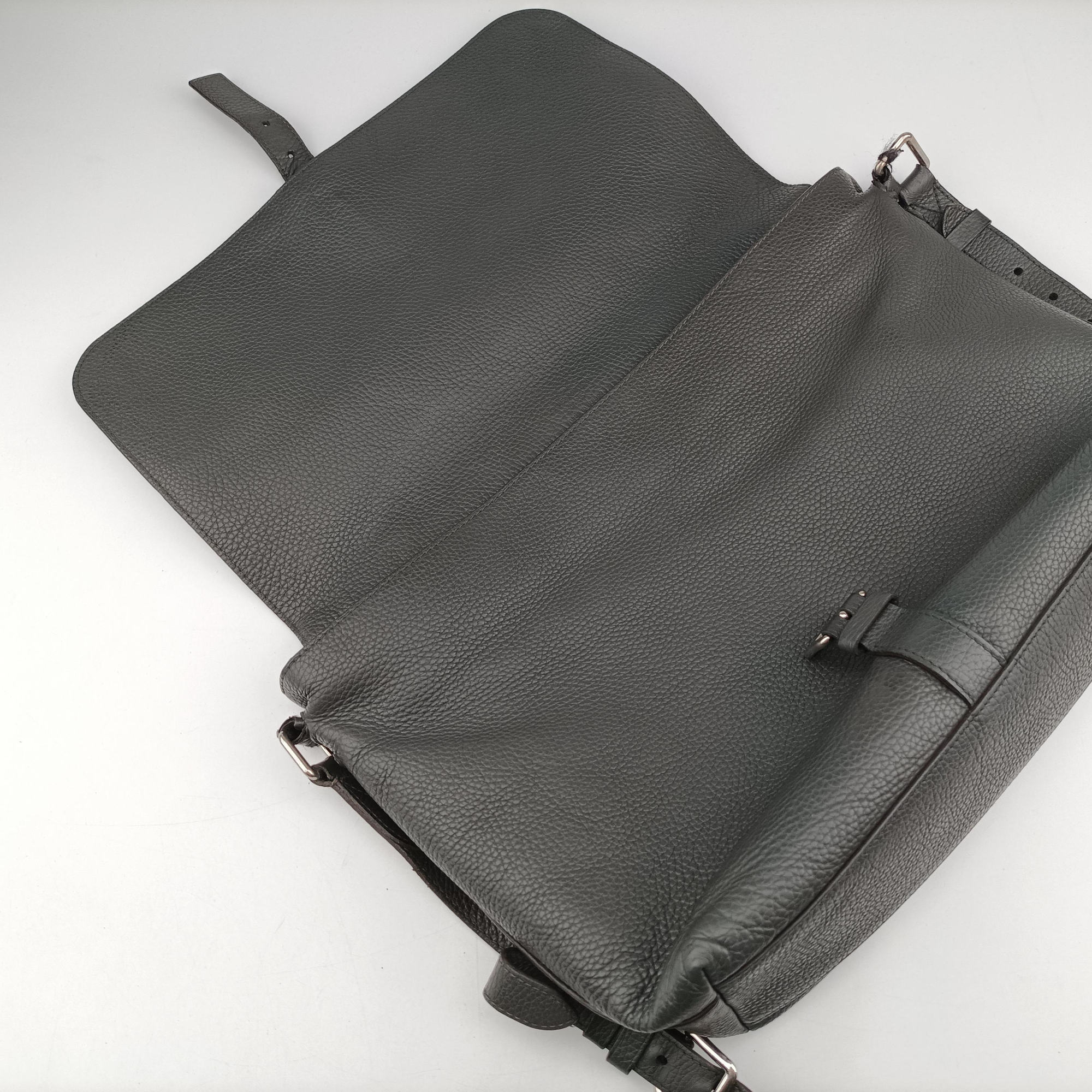 Pre-owned Louis Vuitton Marius Gray Taurillon Leather M54015 shoulderbag | stylenewstar