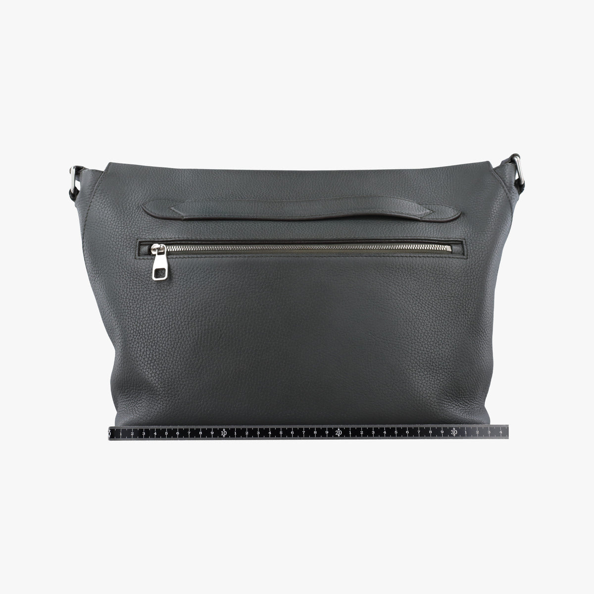 Pre-owned Louis Vuitton Marius Gray Taurillon Leather M54015 shoulderbag | stylenewstar
