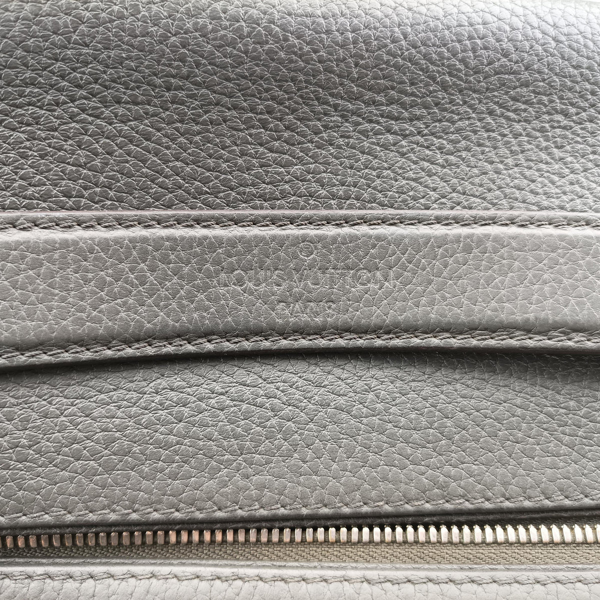 Pre-owned Louis Vuitton Marius Gray Taurillon Leather M54015 shoulderbag | stylenewstar