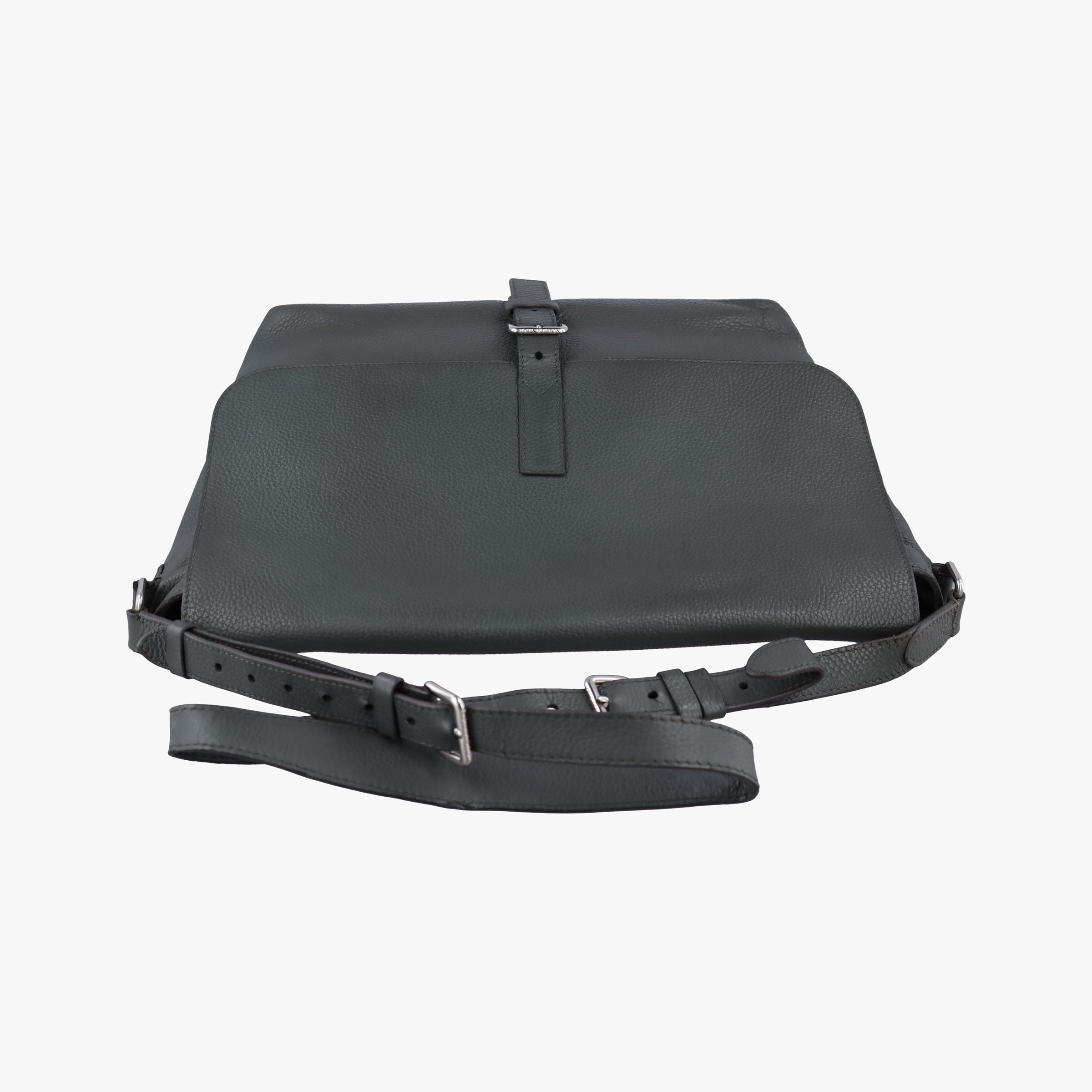 Pre-owned Louis Vuitton Marius Gray Taurillon Leather M54015 shoulderbag | stylenewstar