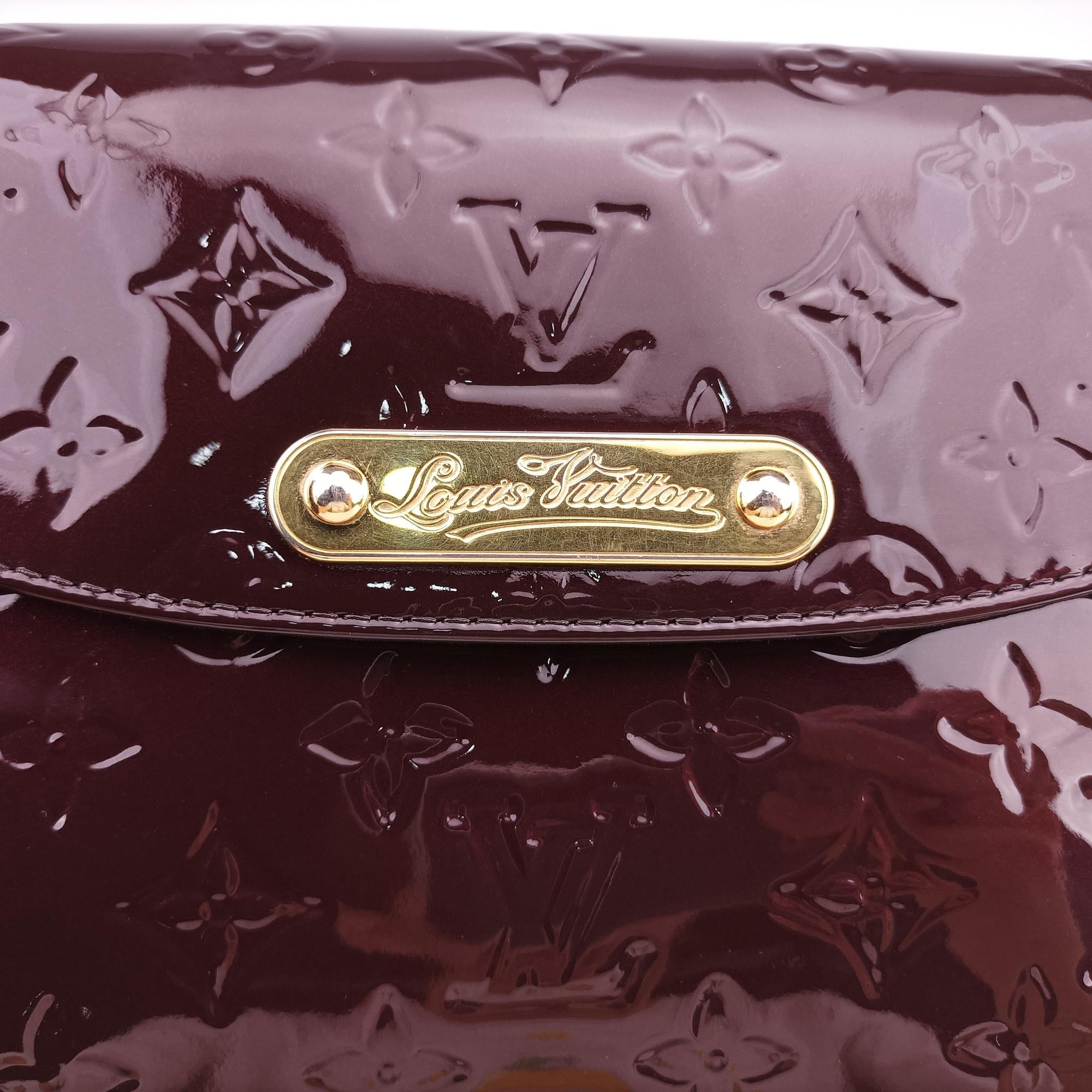 Pre-owned Louis Vuitton RODEO DRIVE AMARANTE Vernis M93598 shoulderbag | stylenewstar