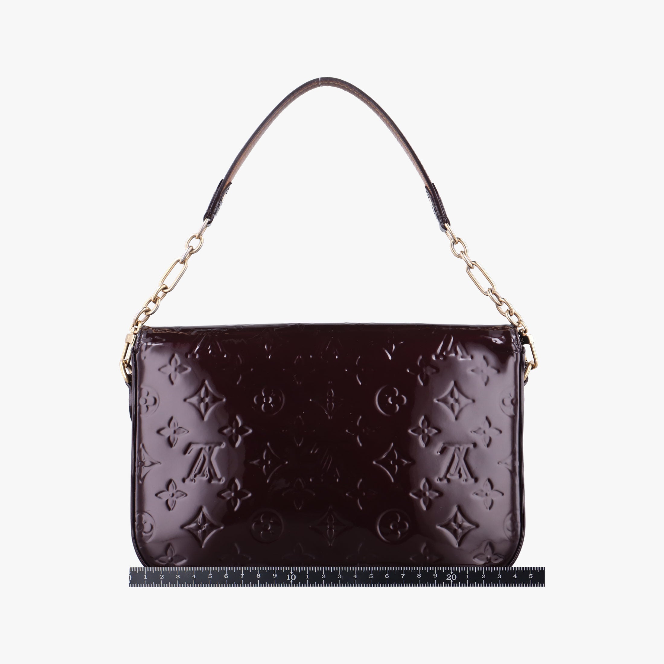 Pre-owned Louis Vuitton RODEO DRIVE AMARANTE Vernis M93598 shoulderbag | stylenewstar