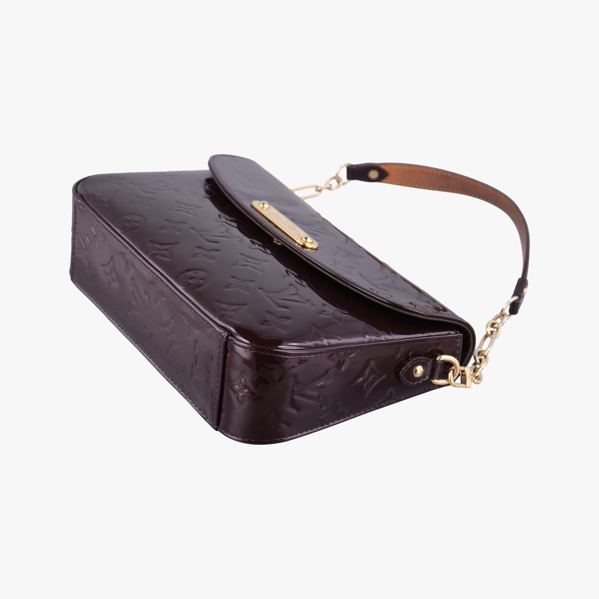 Pre-owned Louis Vuitton RODEO DRIVE AMARANTE Vernis M93598 shoulderbag | stylenewstar