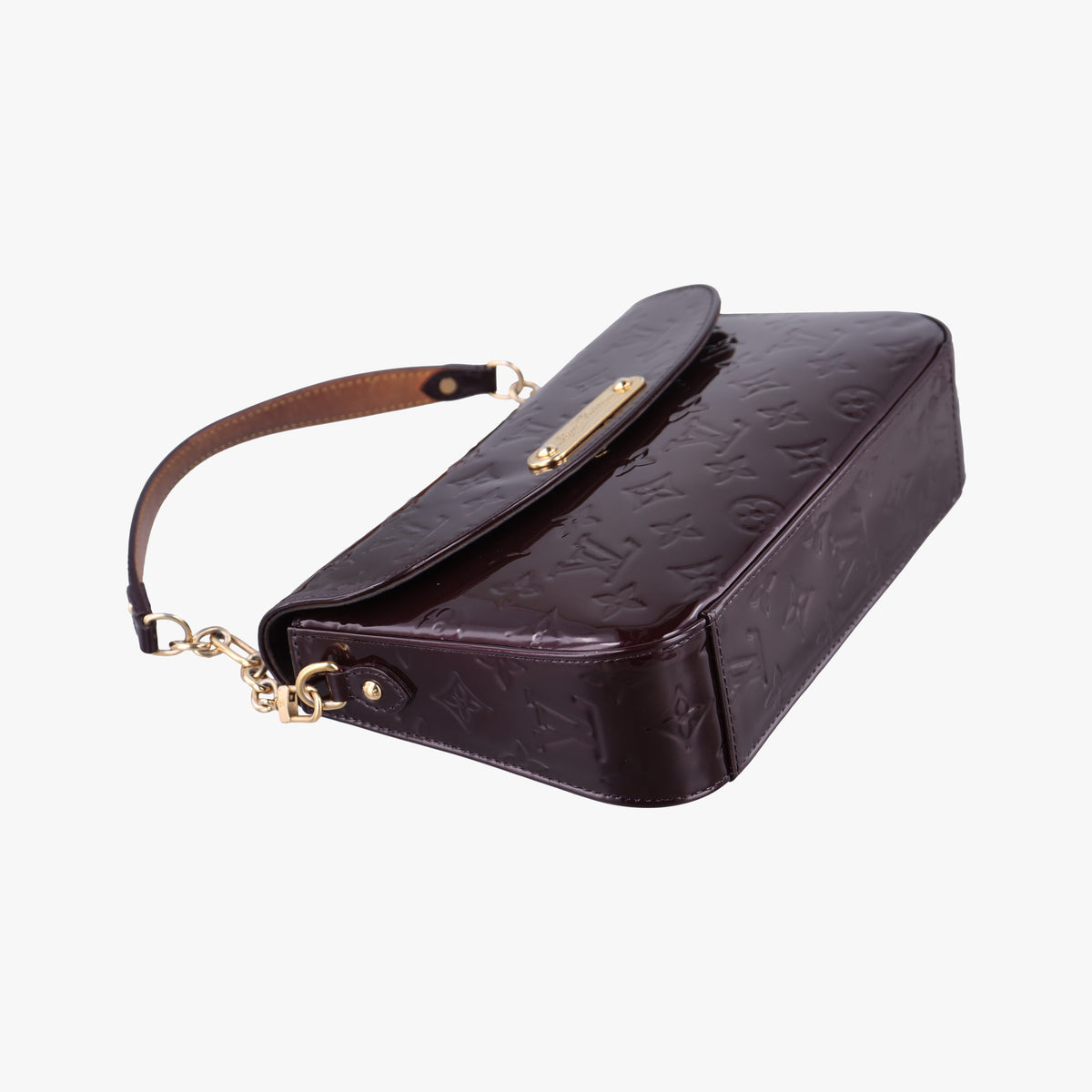 Pre-owned Louis Vuitton RODEO DRIVE AMARANTE Vernis M93598 shoulderbag | stylenewstar