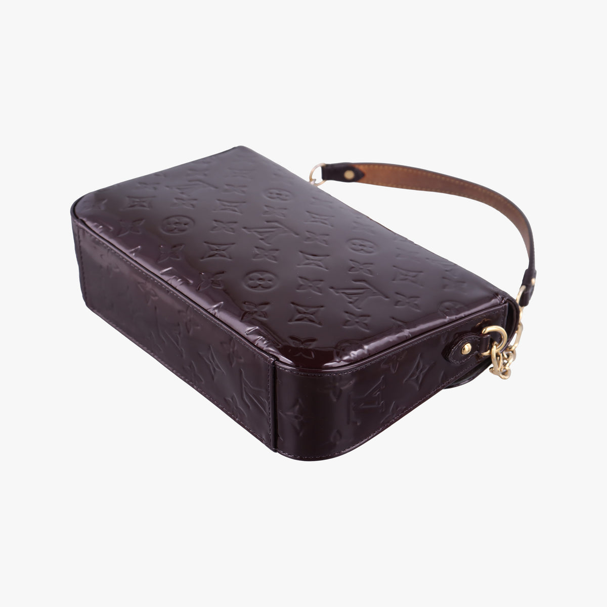 Pre-owned Louis Vuitton RODEO DRIVE AMARANTE Vernis M93598 shoulderbag | stylenewstar