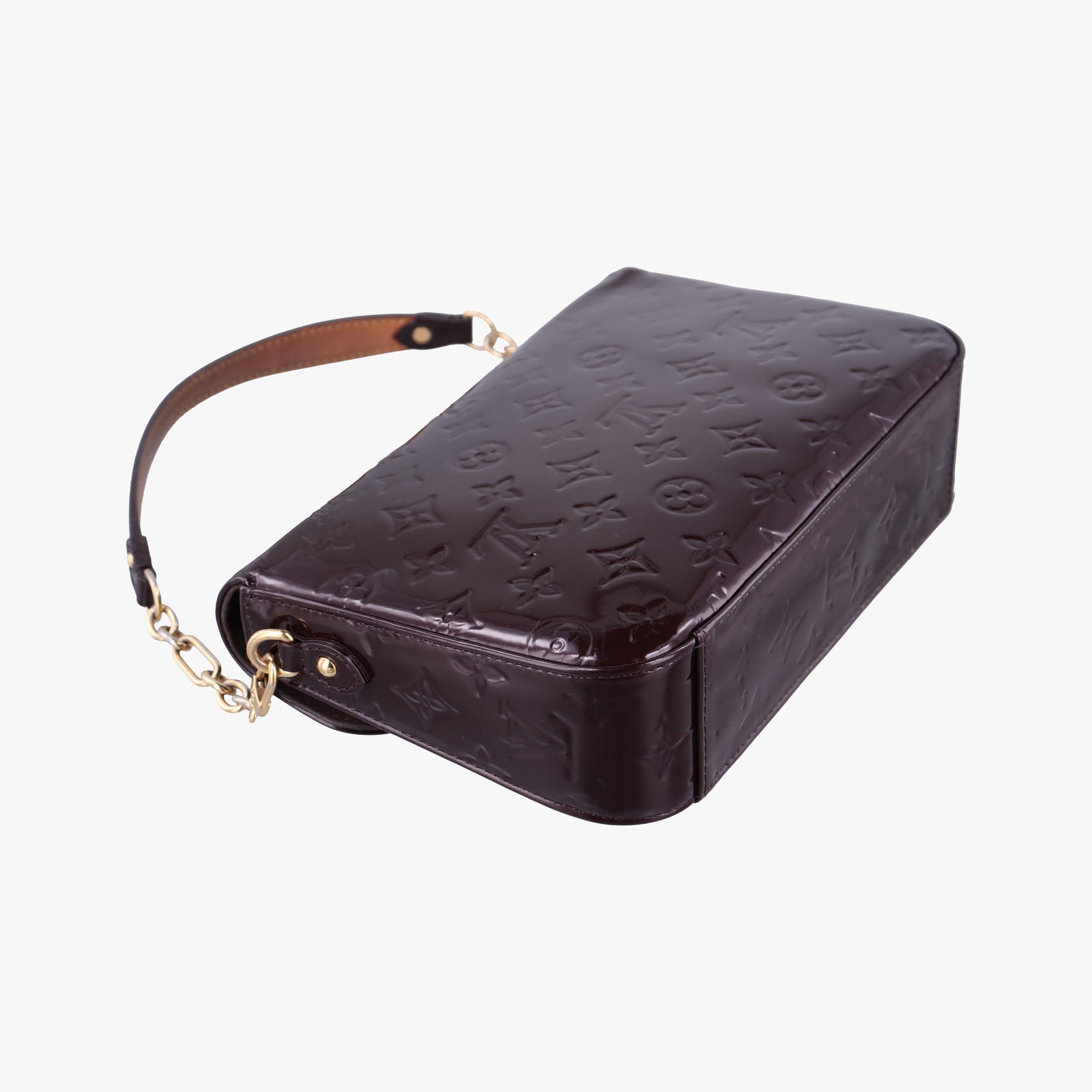 Pre-owned Louis Vuitton RODEO DRIVE AMARANTE Vernis M93598 shoulderbag | stylenewstar