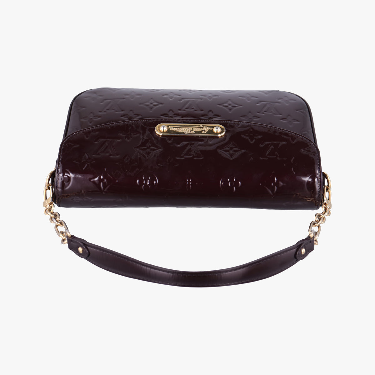 Pre-owned Louis Vuitton RODEO DRIVE AMARANTE Vernis M93598 shoulderbag | stylenewstar