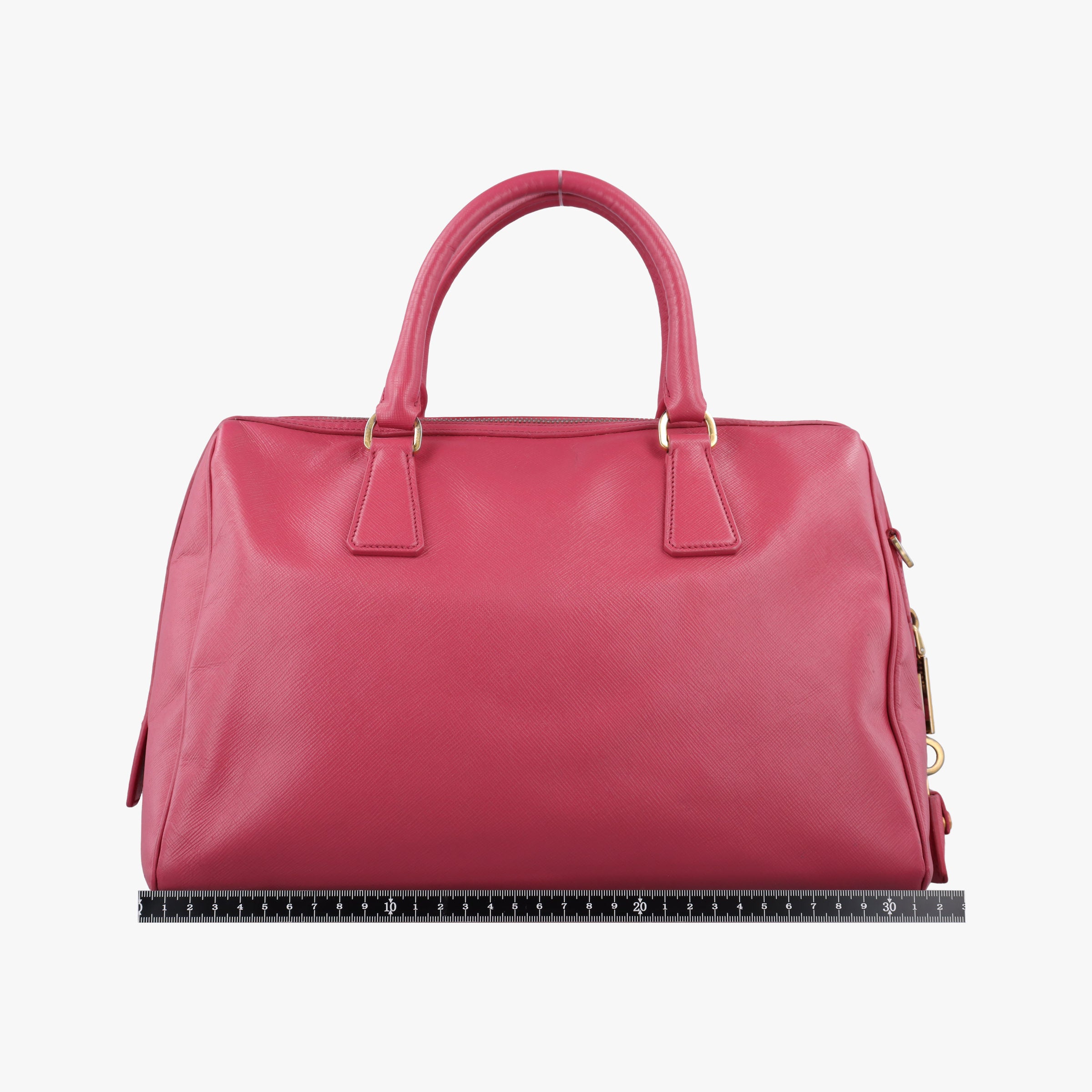 Vintage Prada Boston Pink SAFFIANO Leather BN1874 handbag | stylenewstar