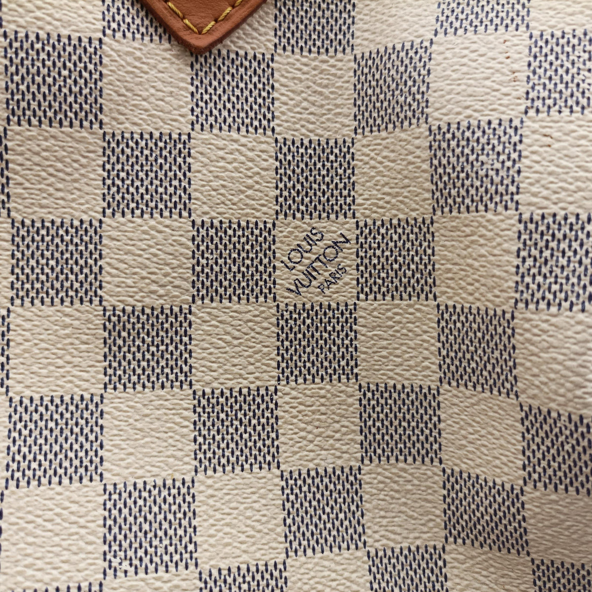 Pre-owned Louis Vuitton Speedy 35 Azur Damier Canvas N41535 handbag | stylenewstar